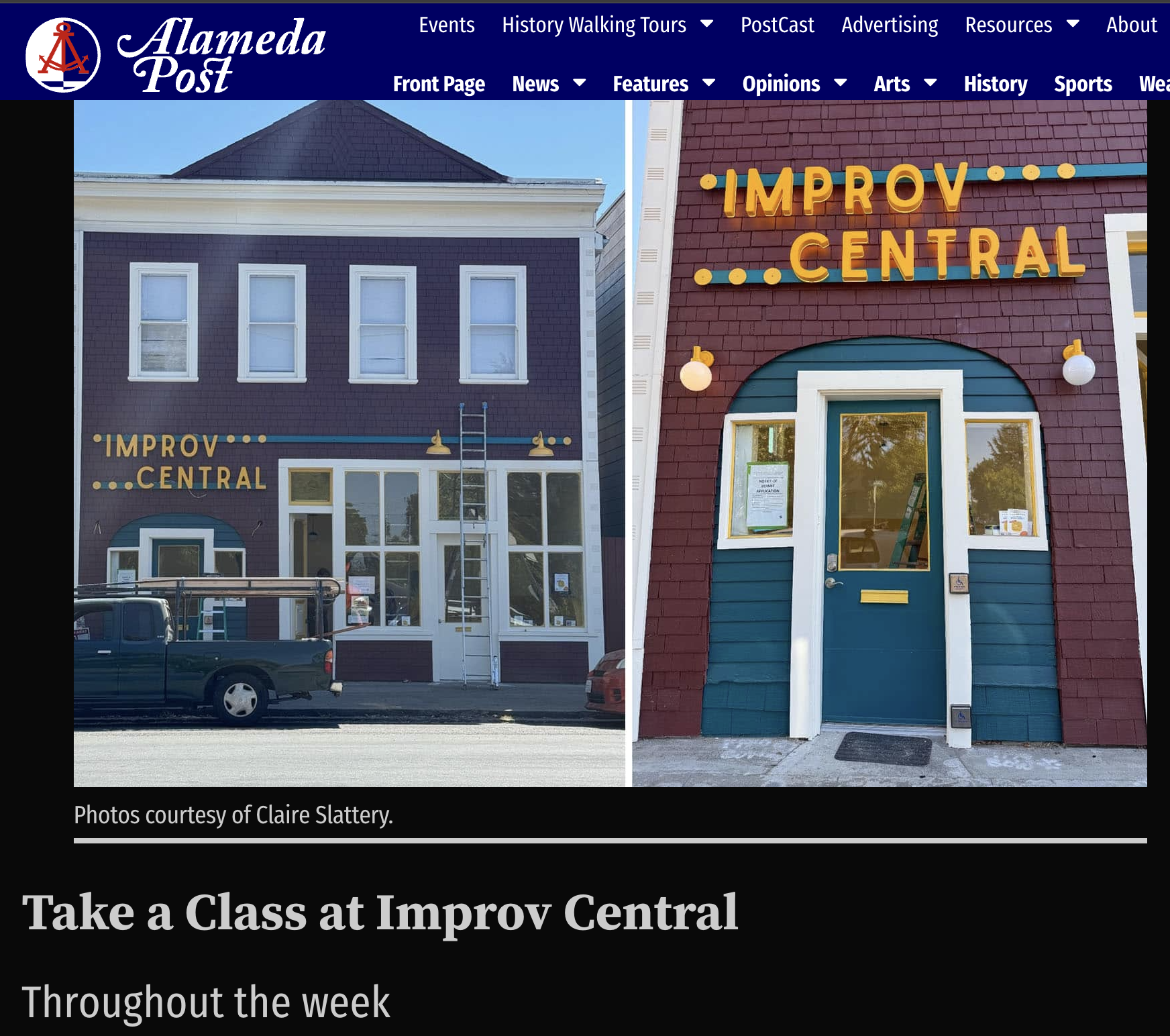 Featured on All Around Alameda!