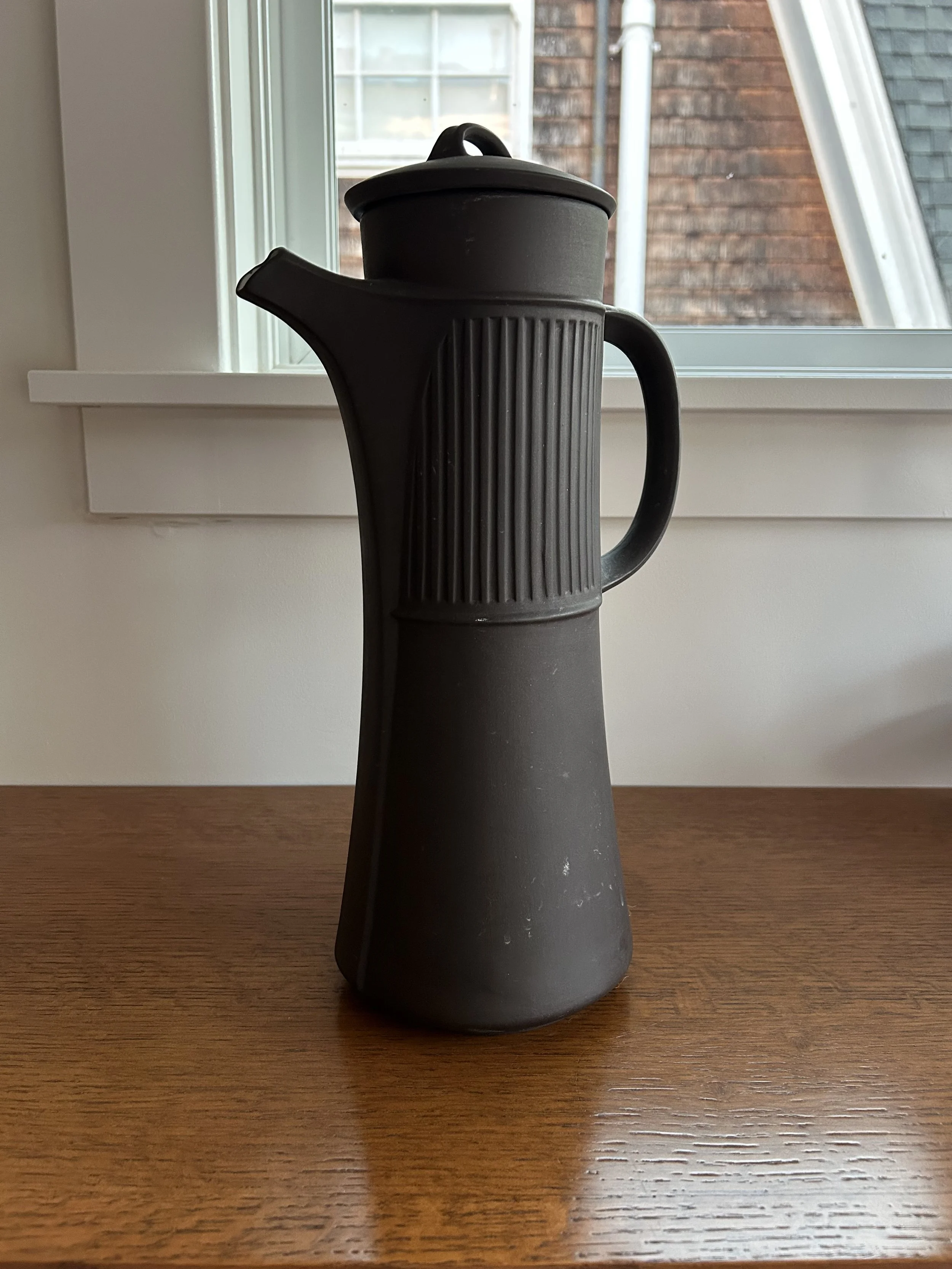 Midcentury "Flamestone" Jens H. Quistgaard for Dansk Coffee Pot