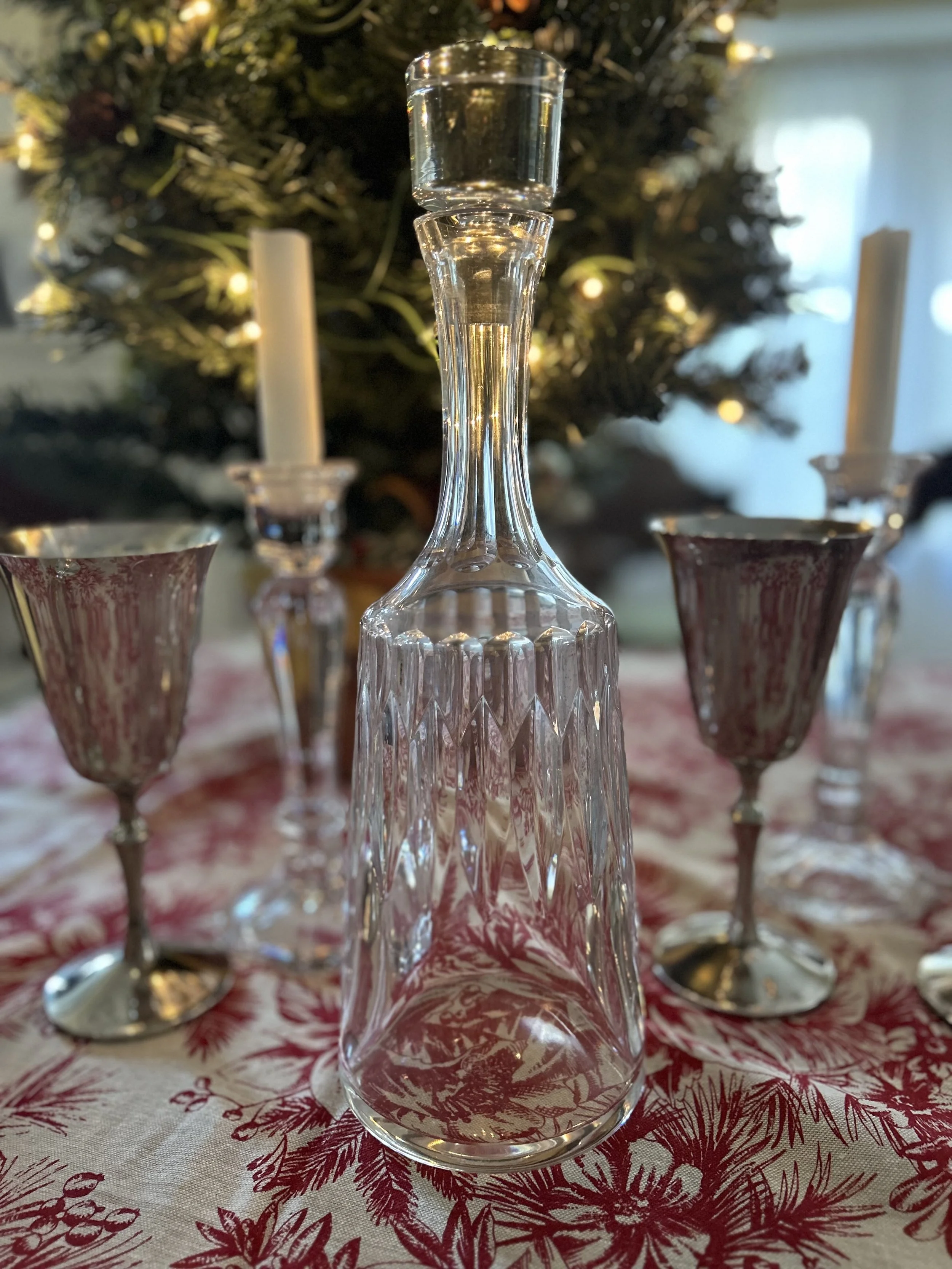 Vintage Baccarat D'Assas Crystal Decanter