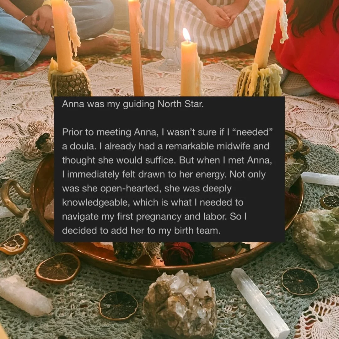 feeling so deeply honored to do this work + read testimonials like this. 

to be of service, trusted so fully, and welcomed into such tender moments is something that i hold with deep reverence ❤️&zwj;🔥