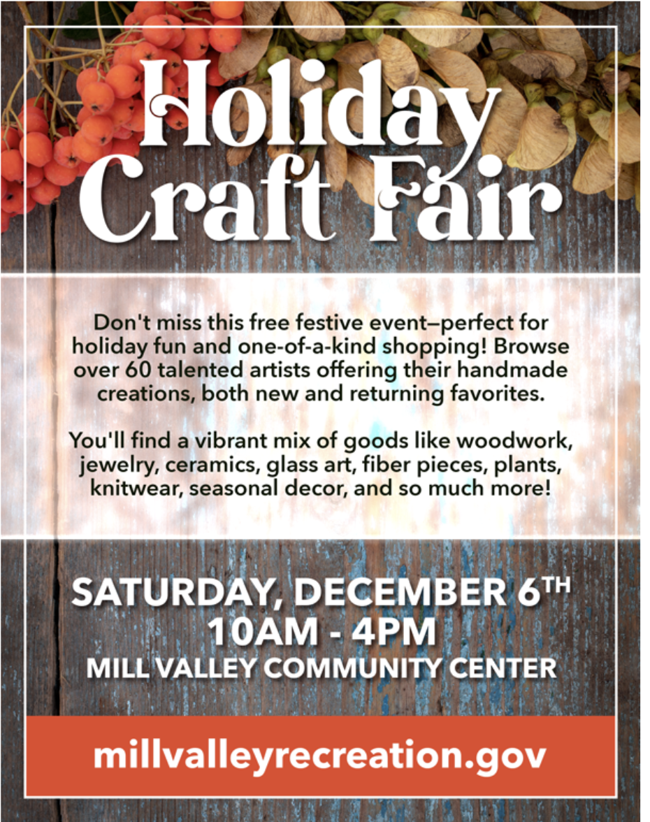 Mill Valley Holiday Craft Fair 