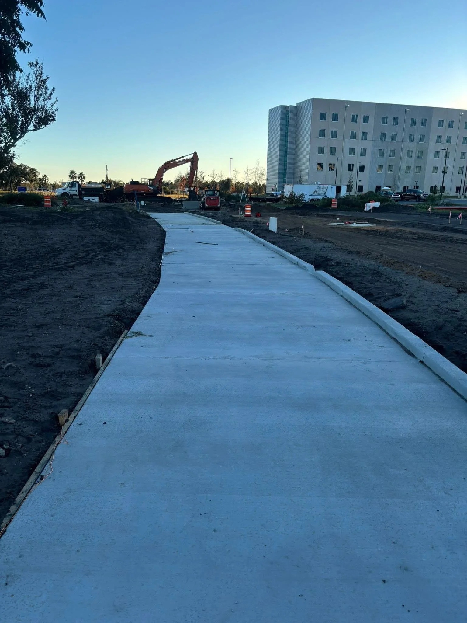 Sidewalk for Tyndall Airforce Base.