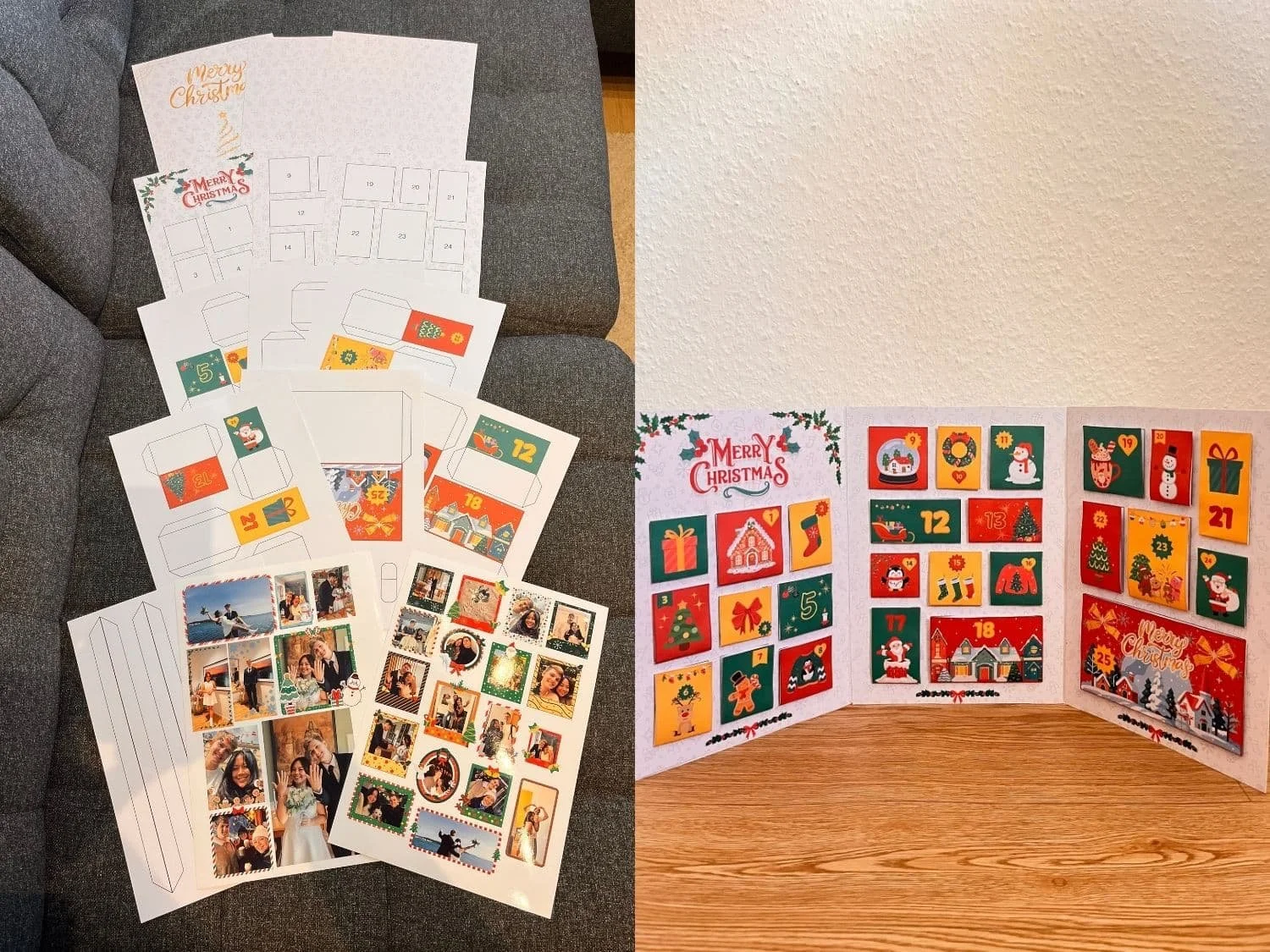 DIY Christmas Pop Up Card by Bella Intania