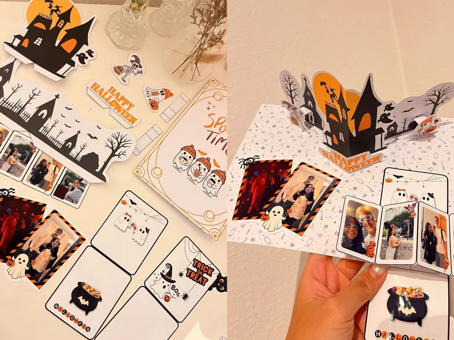 DIY Halloween Pop Up Card by Bella Intania