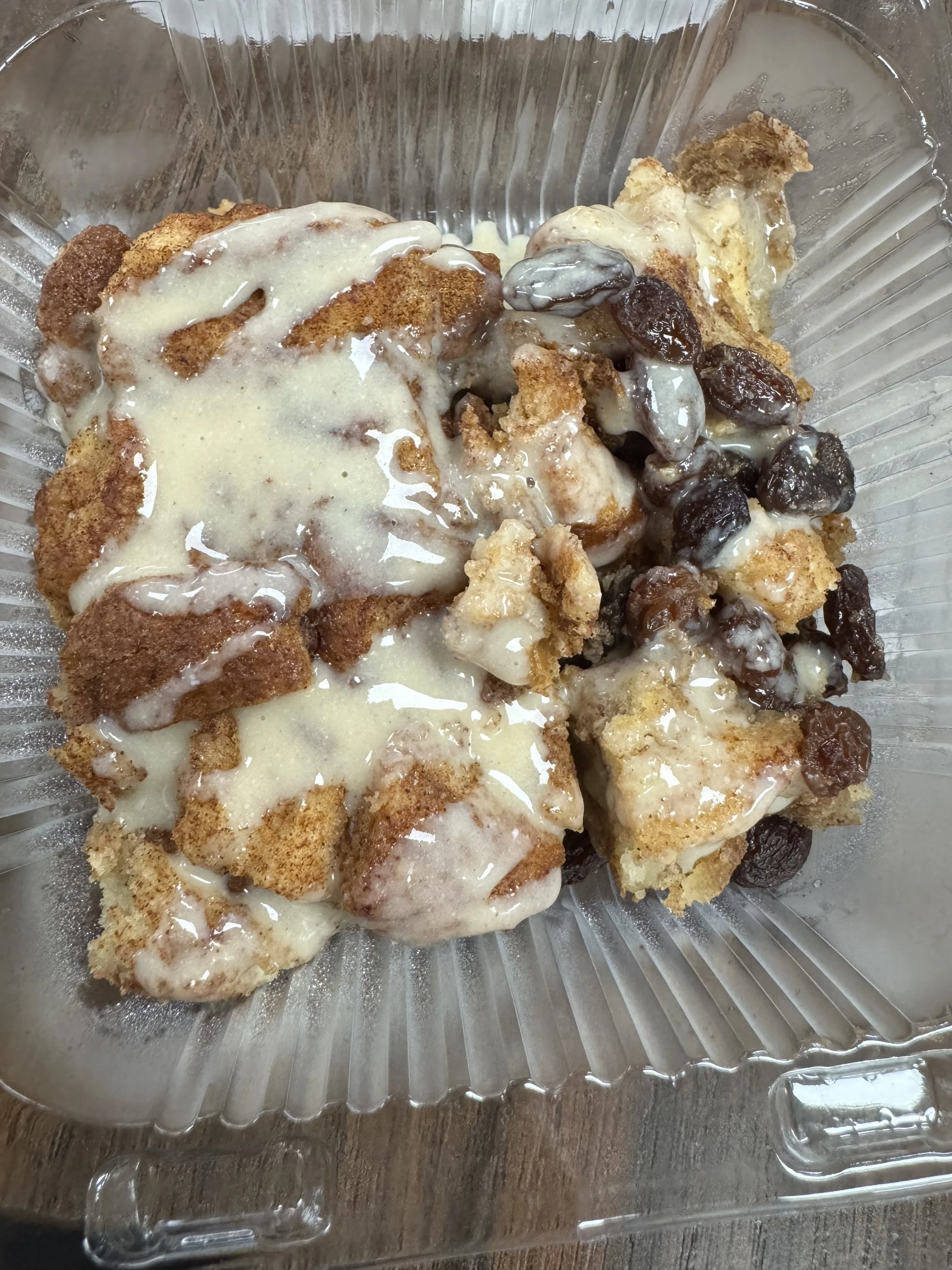 Bread Pudding With Vanilla Sauce