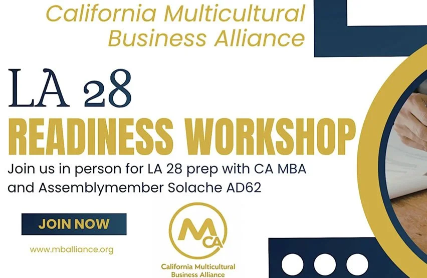 LA 28 Readiness with CA MBA and Assemblymember Solache D62