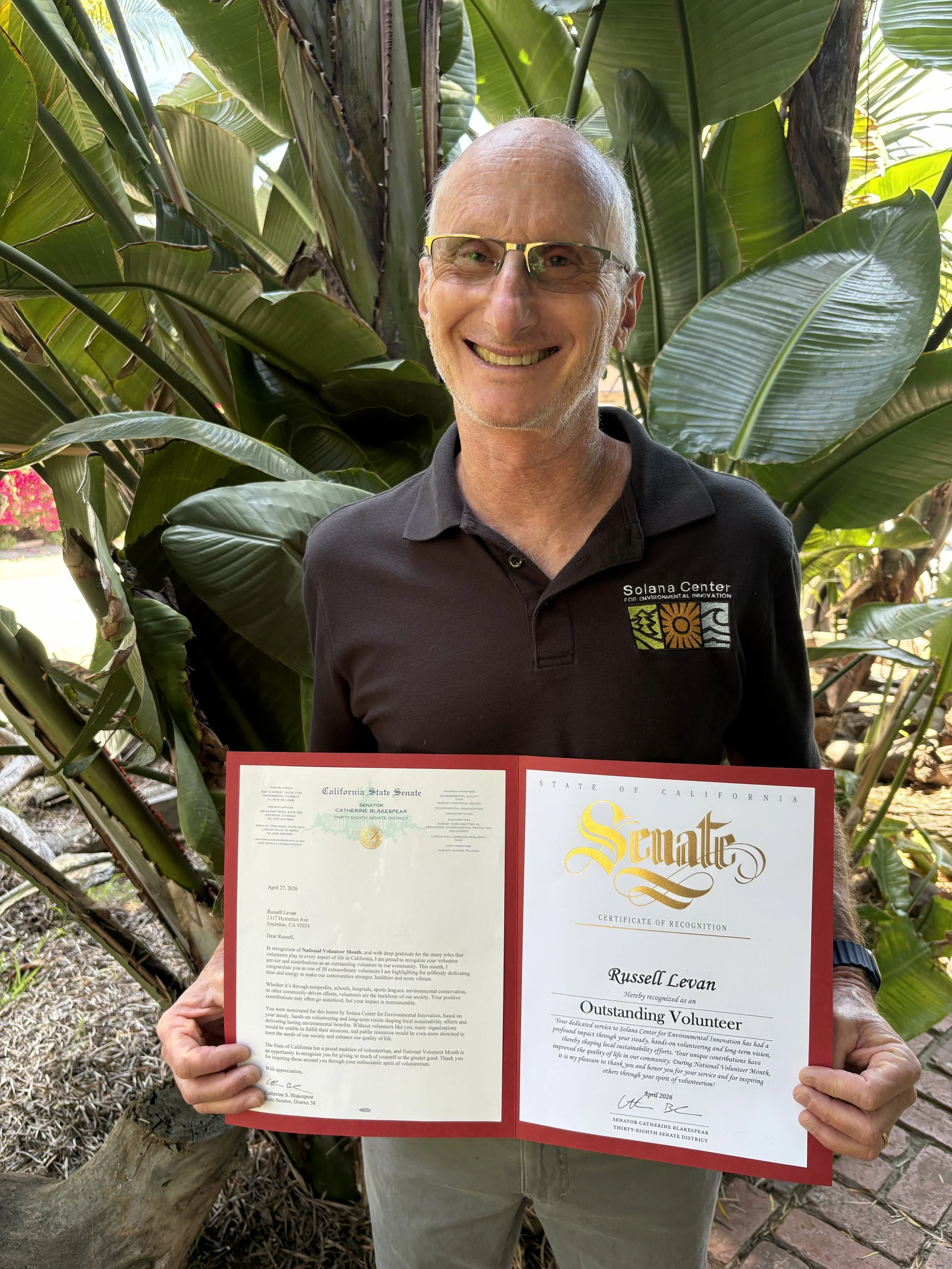 Russell Levan: Outstanding Volunteer Award