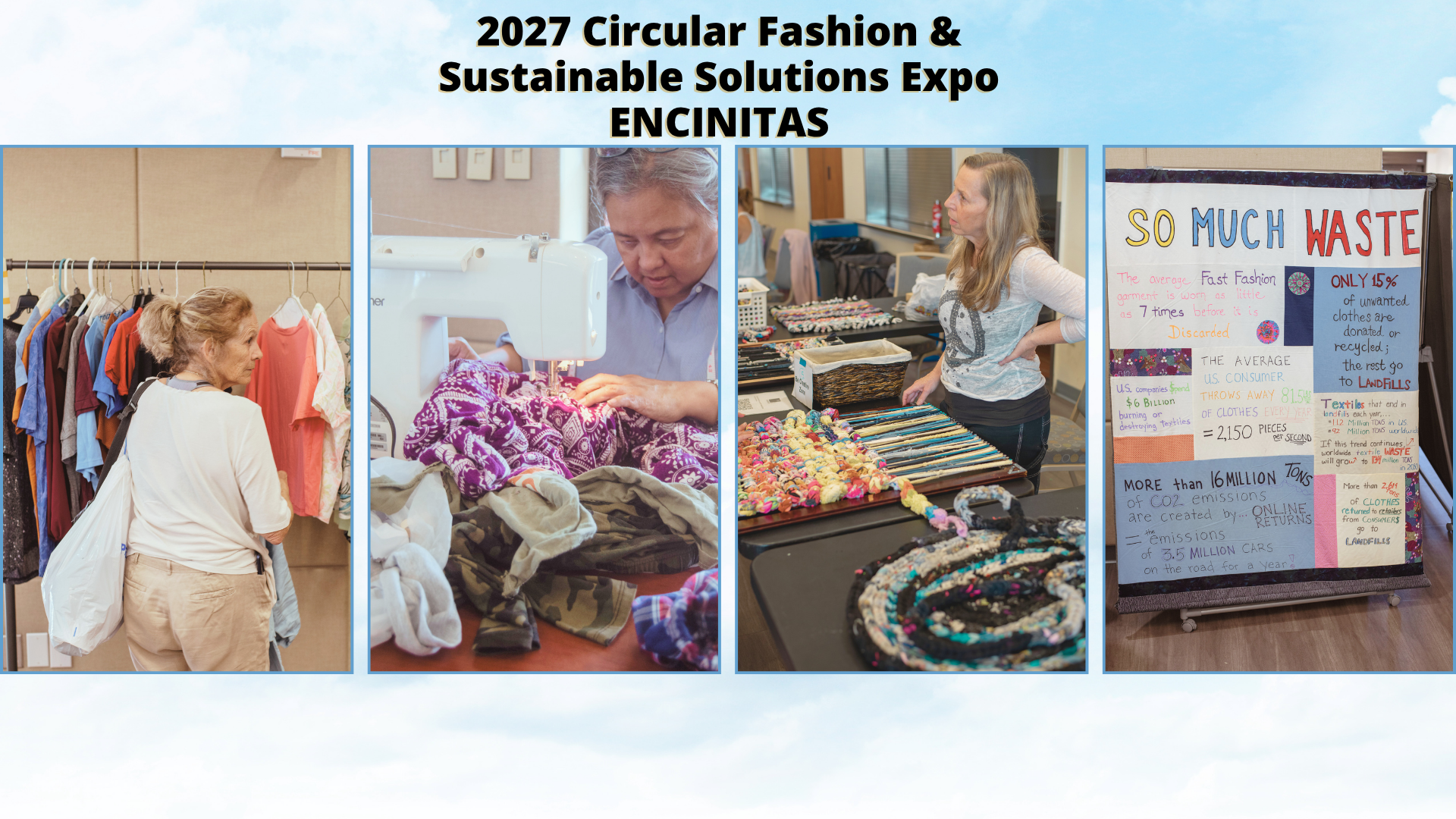 2027 Circular Fashion and Sustainable Solutions Expo- Encinitas