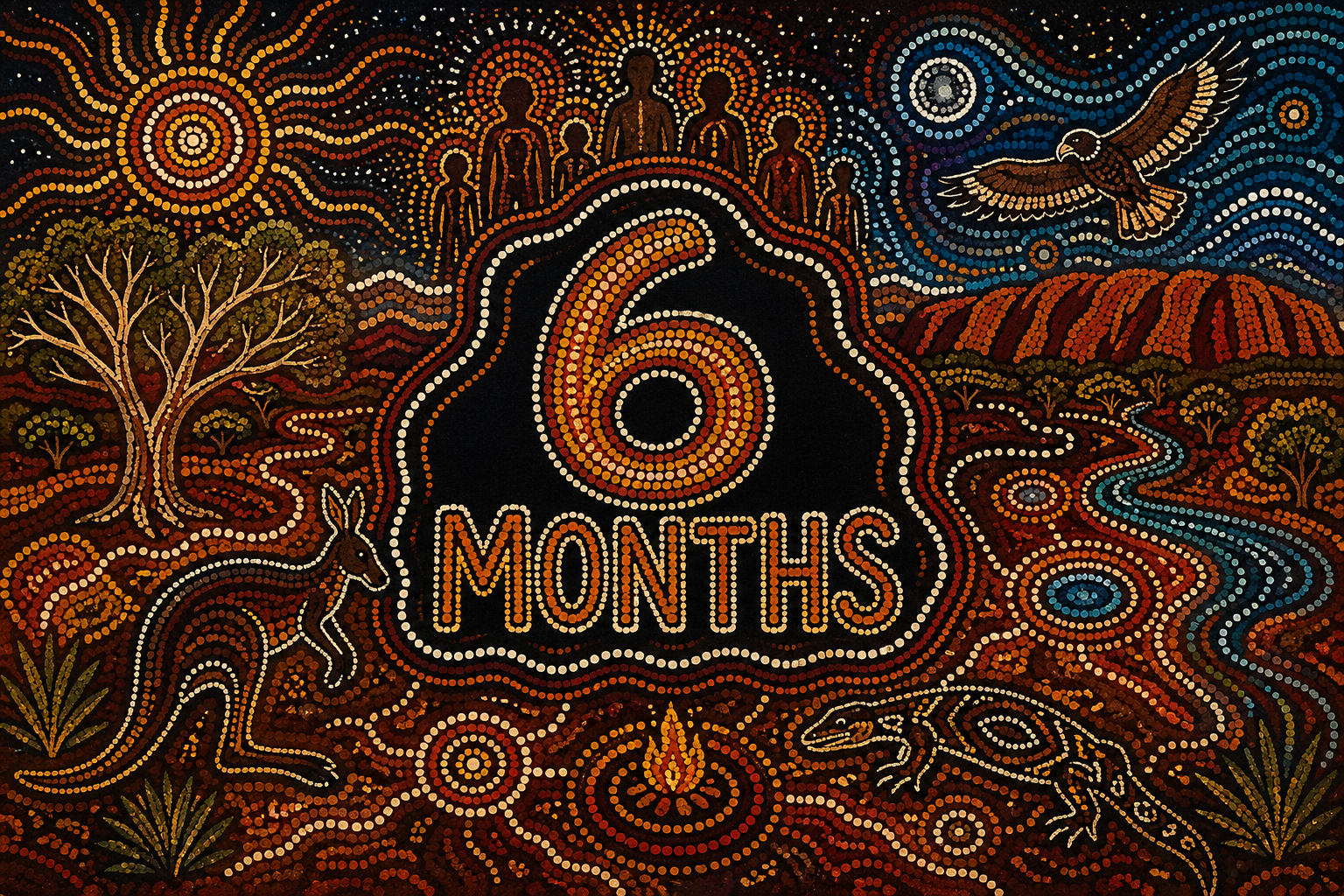 Custom Digital Indigenous Art and Copyright Rights 6 MONTHS