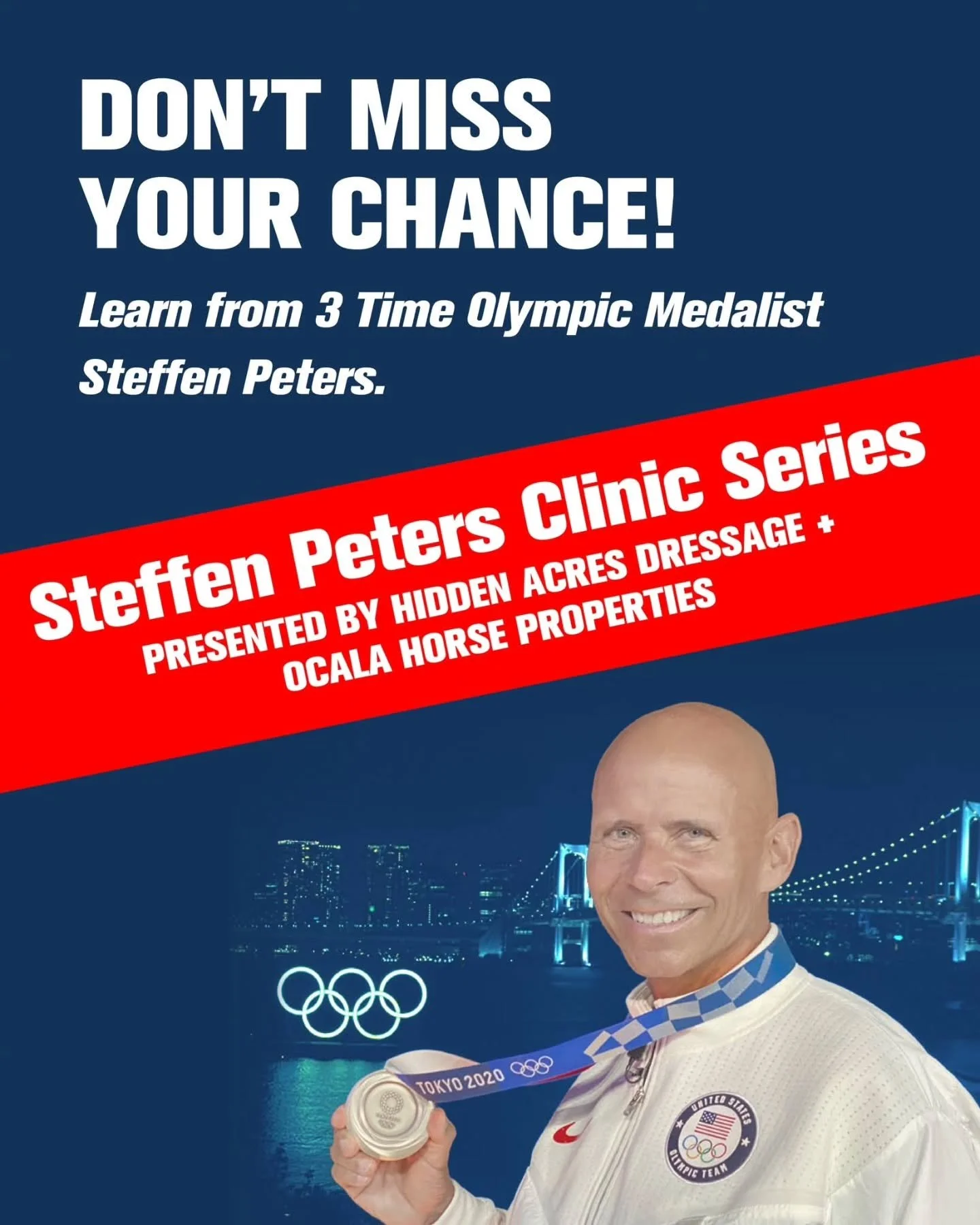⭐️BIGS NEWS⭐️
The legend himself, Steffen Peters, is coming to Persaud Legacy Farms! 🐴🤩
Auditing spots are going fast &mdash; secure yours now and don&rsquo;t miss this incredible clinic experience.
🎟️ Link to tickets in bio.

#SteffenPeters #Pers