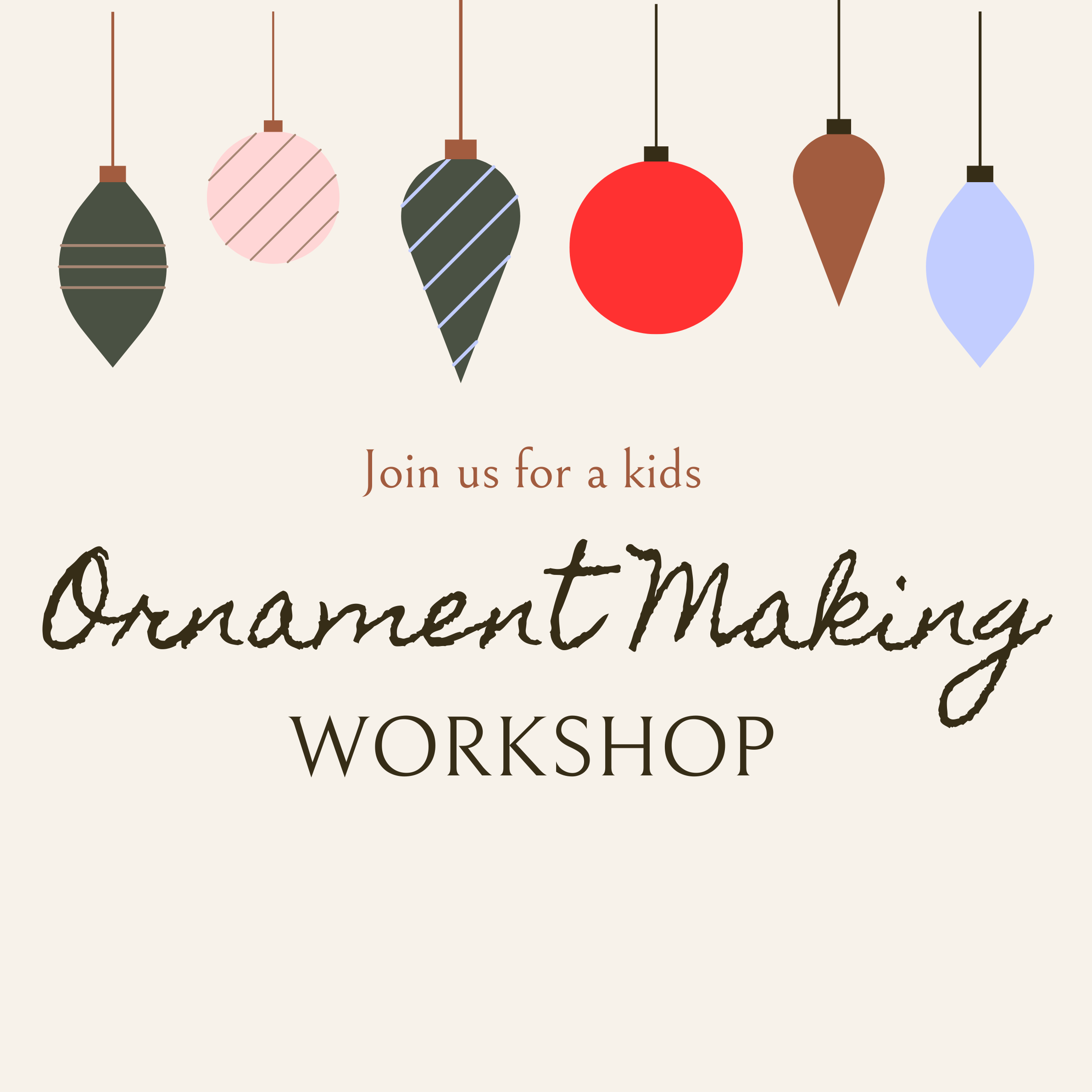 Kids Ornament Making