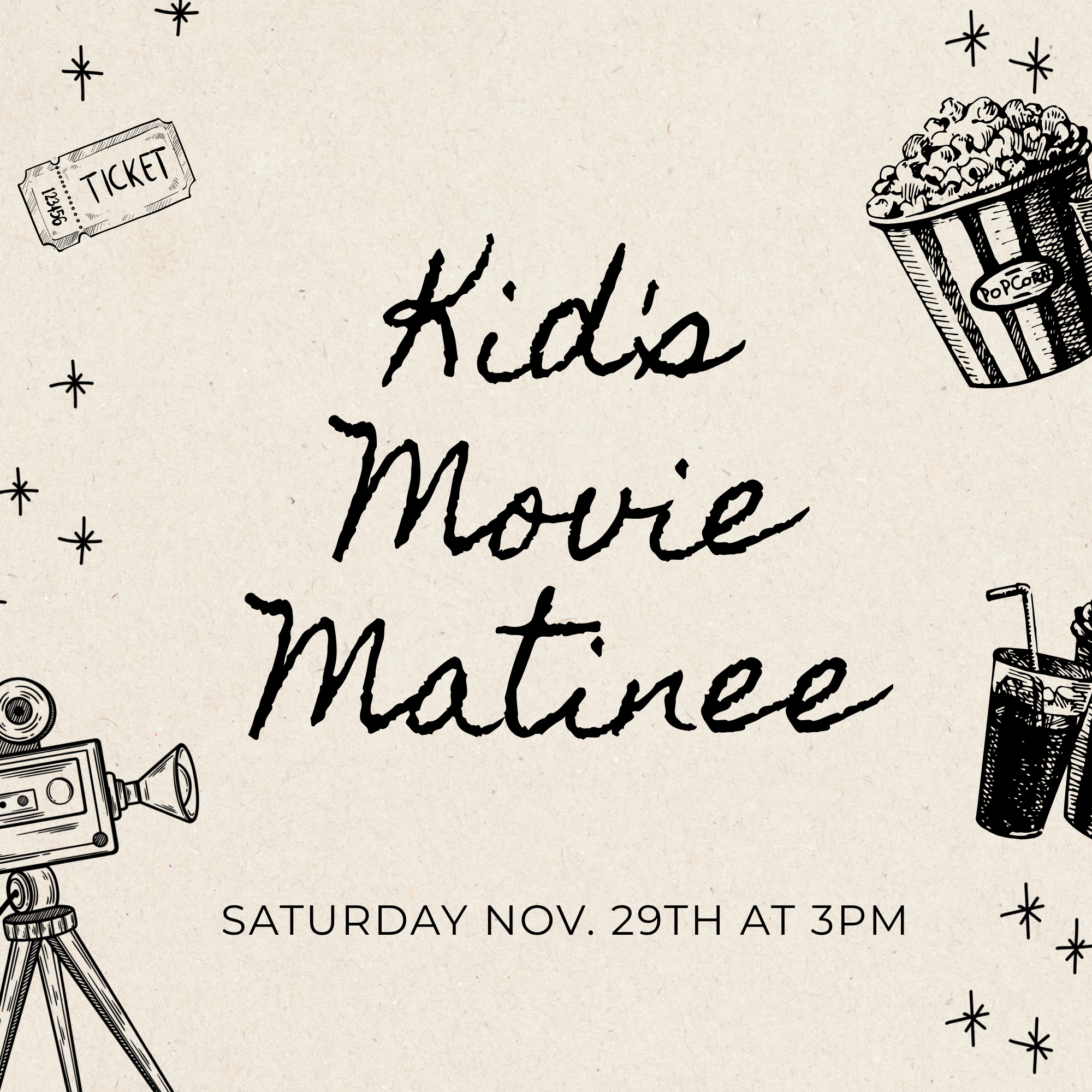 Kid’s Movie Matinee 