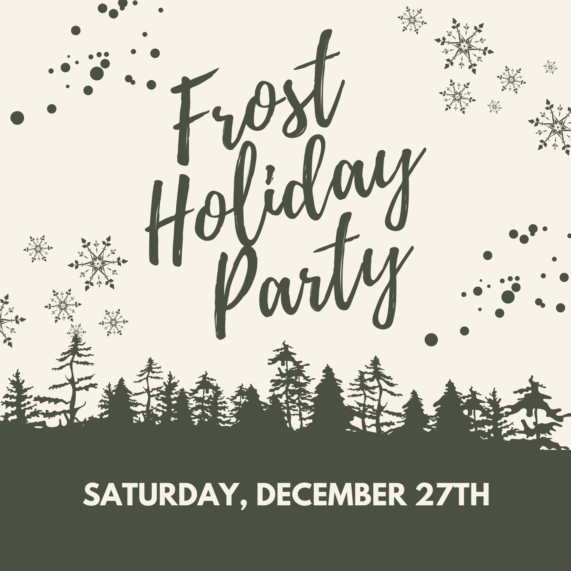 Frost Holiday Party