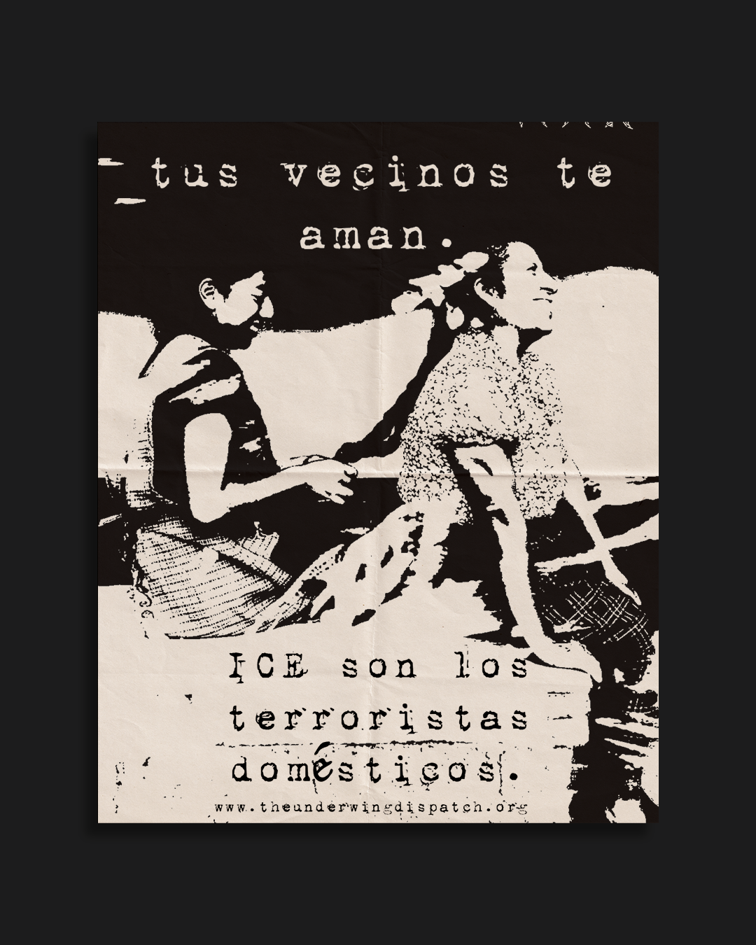 your neighbors love you (WHITE)