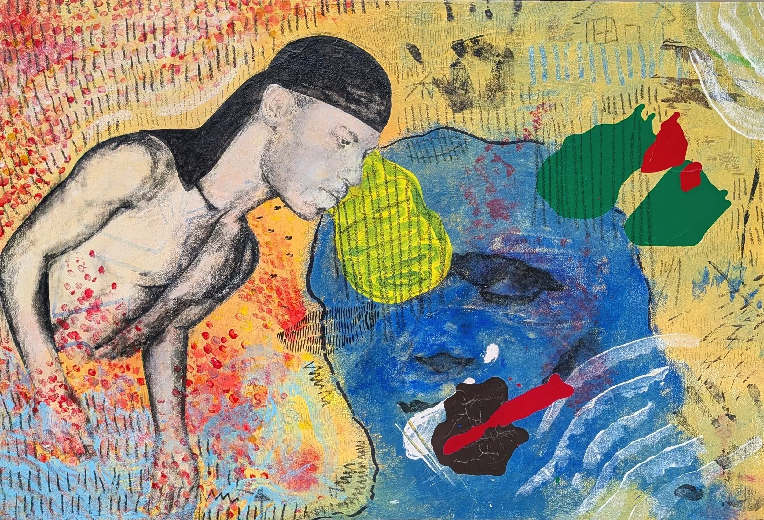 Self Reflection 114 x 82 cm 2025