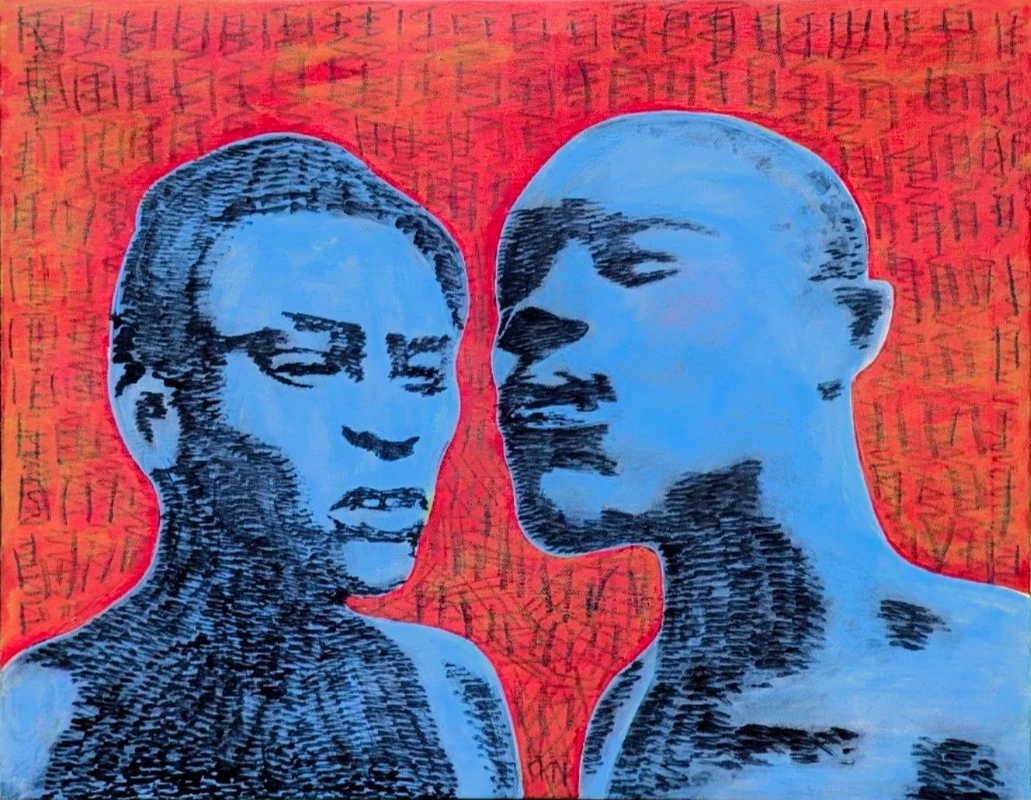 Lovers Feud 51 x 41 cm 2025
