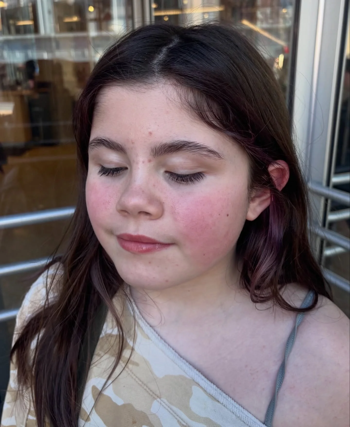 The transformation I have been waiting for 🫧

&bull; Natural Brow Wax for my Preteen, with Lamination.
&bull; Calming Facial with a radiant glow ✨

Also, peep the before photo. This photo was taken when I first started school. We have came so far wi