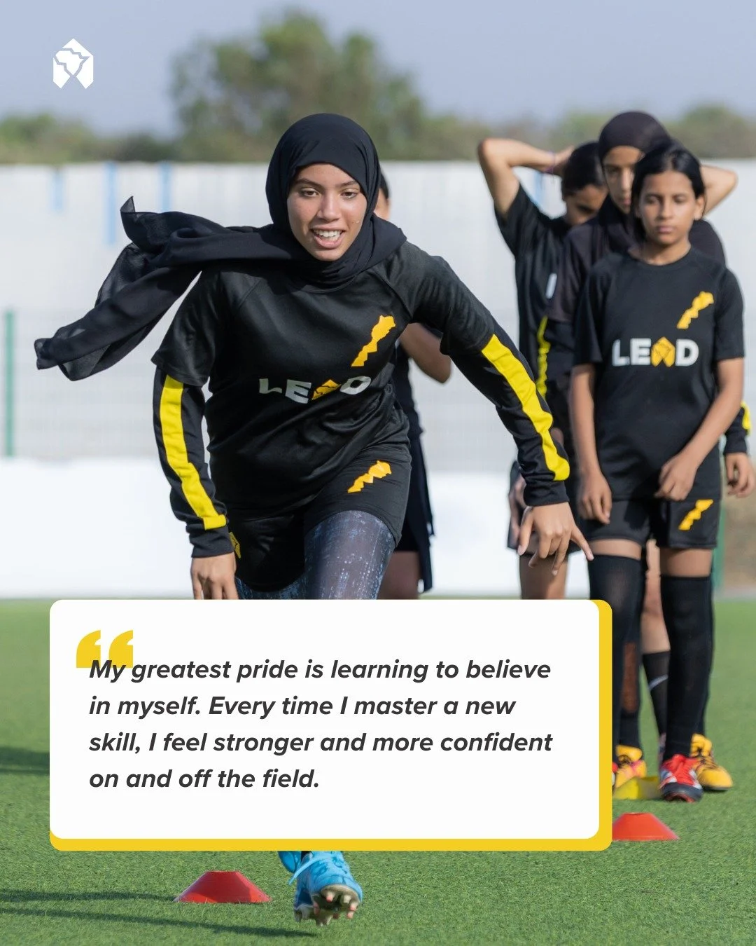 When we asked LEAD Morocco female student-athletes what they&rsquo;re most proud of, their answers said it all.

From believing in themselves to being part of something bigger, these young women are growing into confident leaders. 🌟

Both LEAD Hubs 