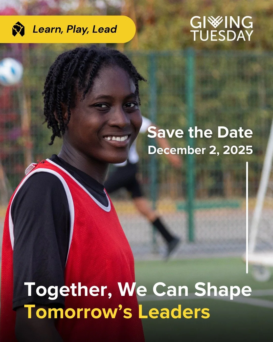 #GivingTuesday is one week away! 💛

As we head into Thanksgiving, we are especially grateful for this community and for everyone who believes in the potential of young leaders. 

Your support helps students access safe spaces to grow, find their voi