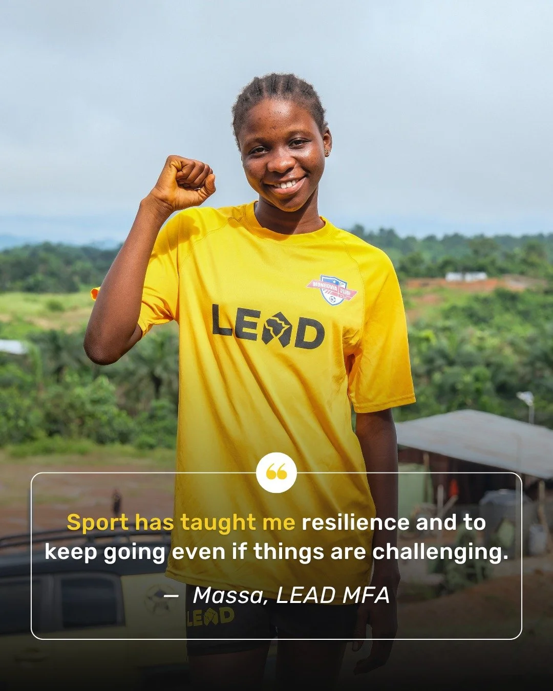 Football is helping Massa find her resilience.

At every LEAD MFA training session, she&rsquo;s learning how to keep going, trust herself, and grow through challenges. 👏

#leadmfa #youthempowerment #unlockpotential #futureleaders #sportfordevelopmen