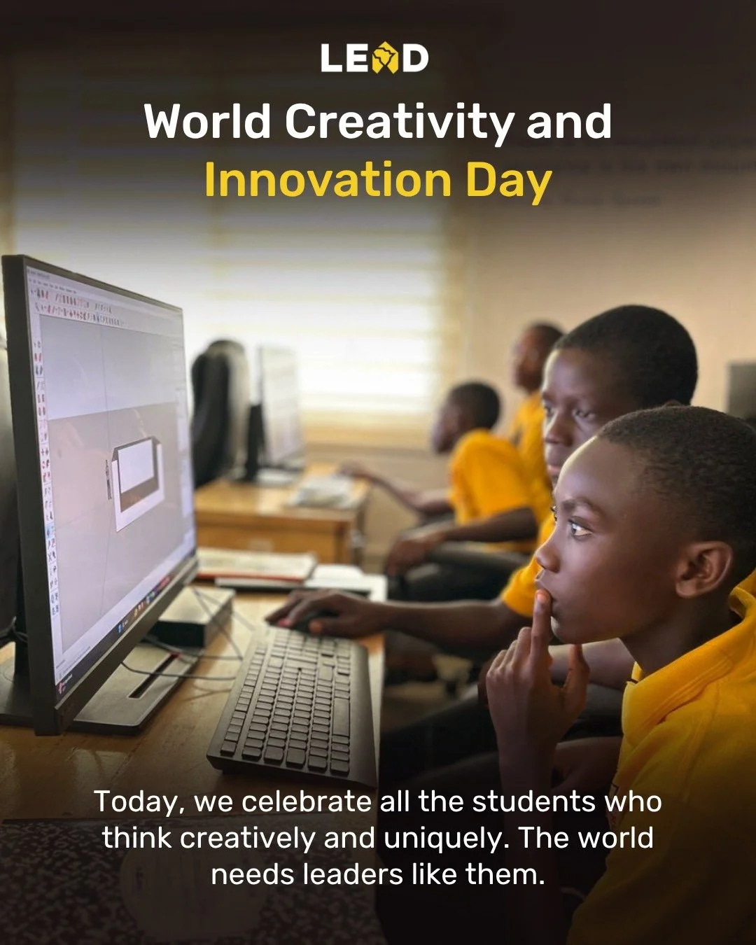 The future belongs to creative problem-solvers. 

At LEAD, we&rsquo;re equipping young leaders with the tools and experiences to think differently.

It&rsquo;s what the next generation demands. 💡

#worldcreativityandinnovationday #educationforall #f