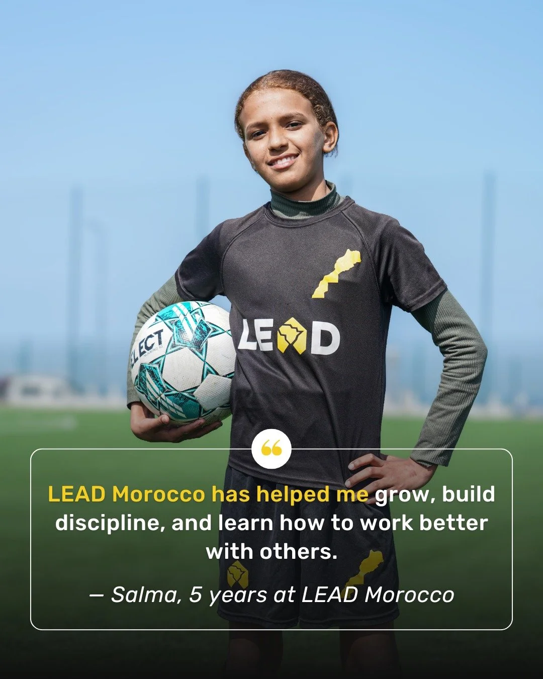 Leaders aren&rsquo;t built overnight.

One of the most special parts of the LEAD Hubs is watching students grow over time. 

Many of our student-athletes spend years at the LEAD Hubs in Liberia and Morocco building confidence, learning to lead, devel