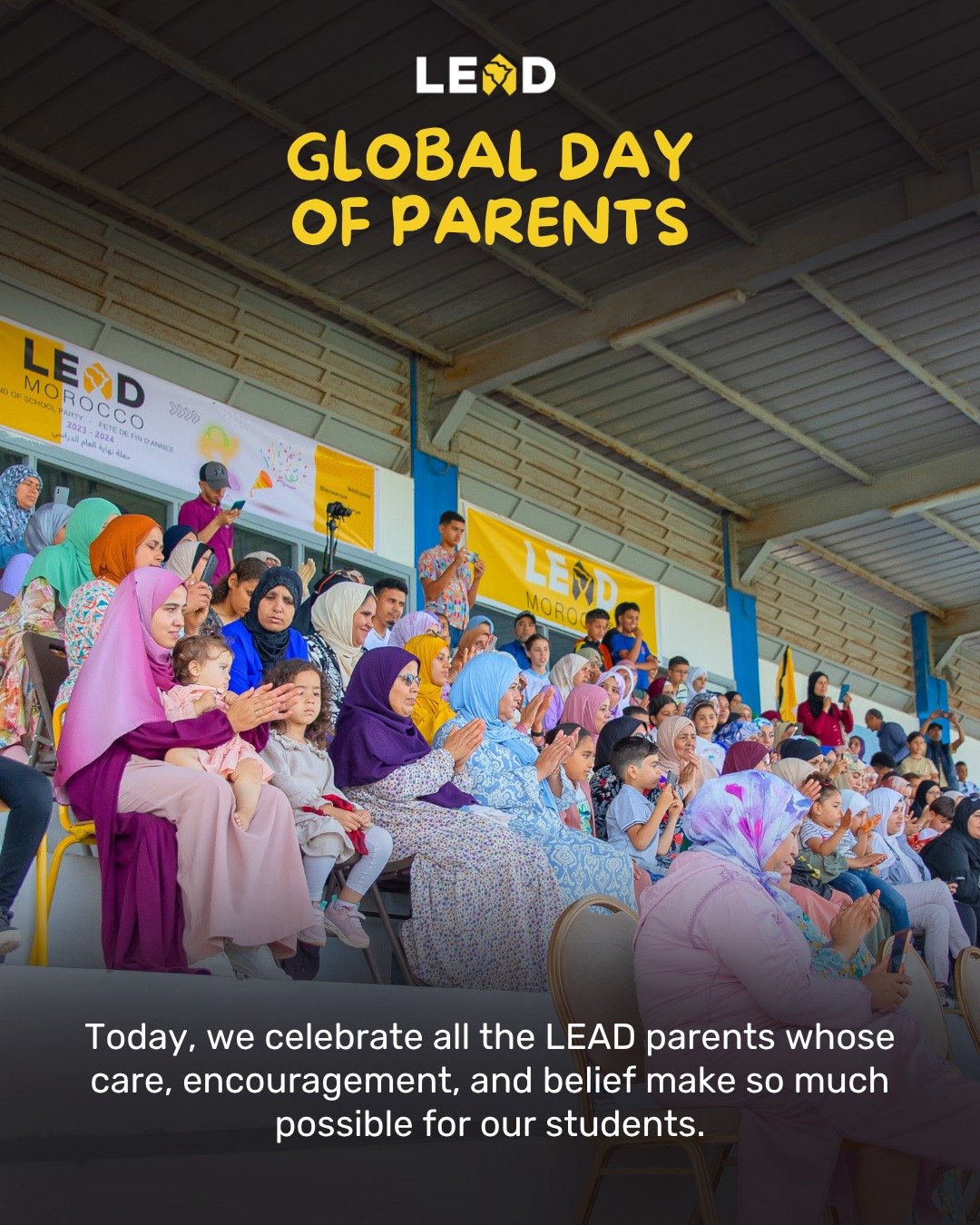 Today, on Global Day of Parents, we want to say a big thank you to all the parents who support their students&rsquo; leadership journeys across the LEAD Hubs.

Whether it&rsquo;s attending parent engagement meetings at LEAD MFA or cheering on their c