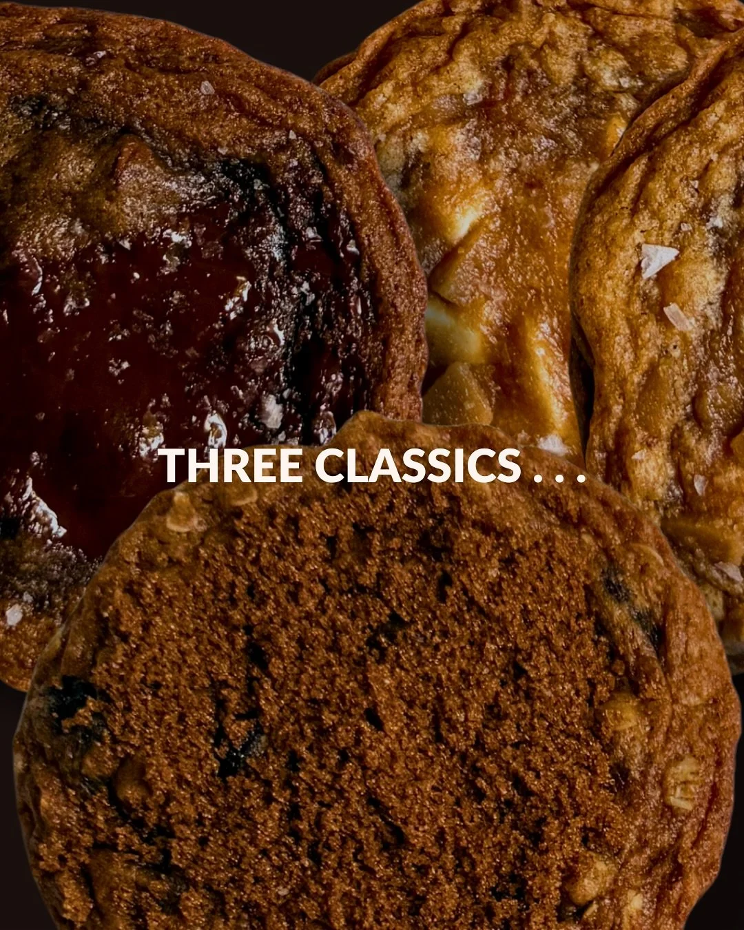 THREE of our core classics 🍪 
Mix &lsquo;n Match your way. 
Whenever the craving hits 🤤

Over 100+ possible combinations of our Half Standard now available only on our website. 

#cookiesdefleur #yourway #madeindc #cookies  #sweettreat #dcfood #mic