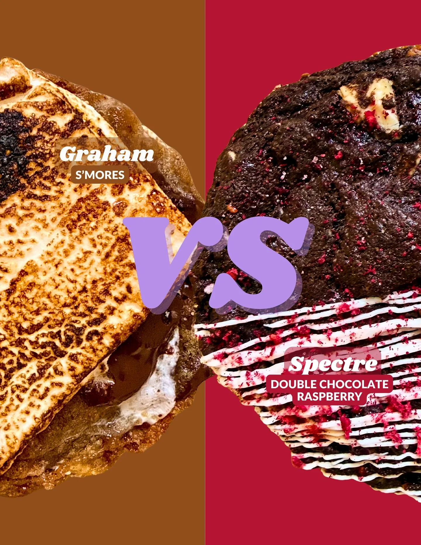 🎃 Flavor Verzuz: Graham vs Spectre
The campfire classic faces the ghost of chocolate past for a lil&rsquo; trick AND treat.

Graham&rsquo;s out here roasting marshmallows 🔥
Spectre&rsquo;s plotting under the full moon 👻

Pick your poison, but choo