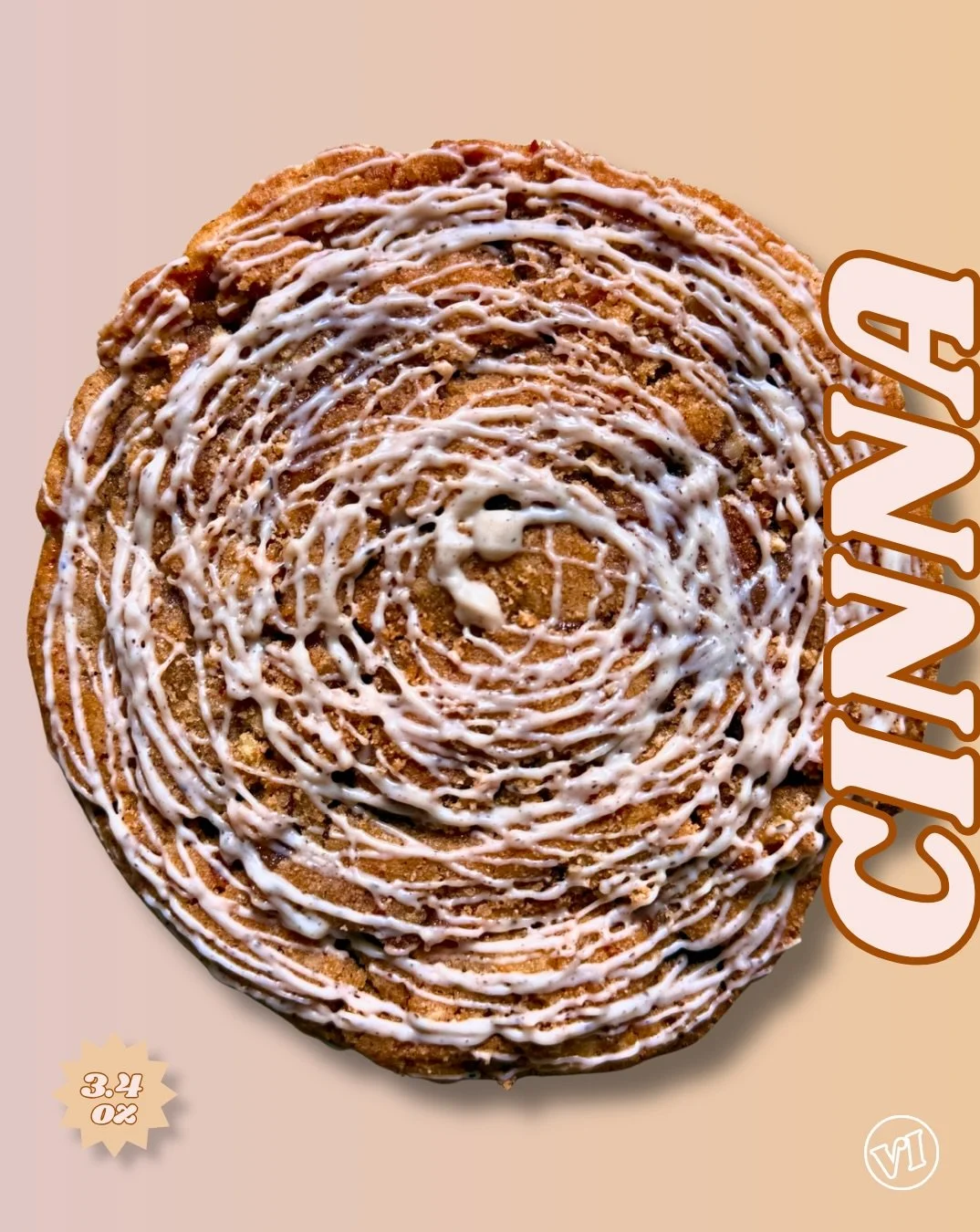 Meet CINNA 🤎🍪✨

Brown sugar pecan with a cinnamon roll twist. Toasted pecans, buttery toffee crunch, cinnamon sugar challah bread, and a vanilla bean swirl.

Brown sugar Pop-Tart vibes, but all grown up 🤤

Available now for October 🍪🌼

Link in b