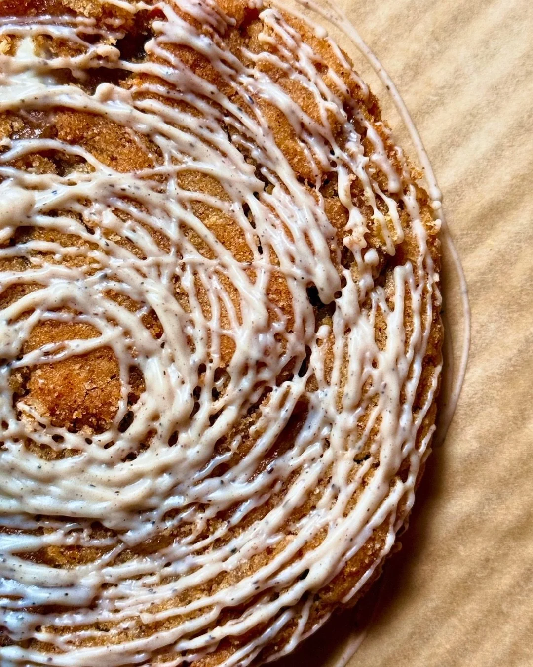 CINNA 🌀🤎

Brown sugar Pop-Tart meets pecan cinnamon roll. Toasted challah, buttery toffee, and a vanilla bean chocolate swirl.

All the nostalgia, no toaster required 😮&zwj;💨

🍪🌼

#cookiesdefleur #madeindc #dcfood #microbakery