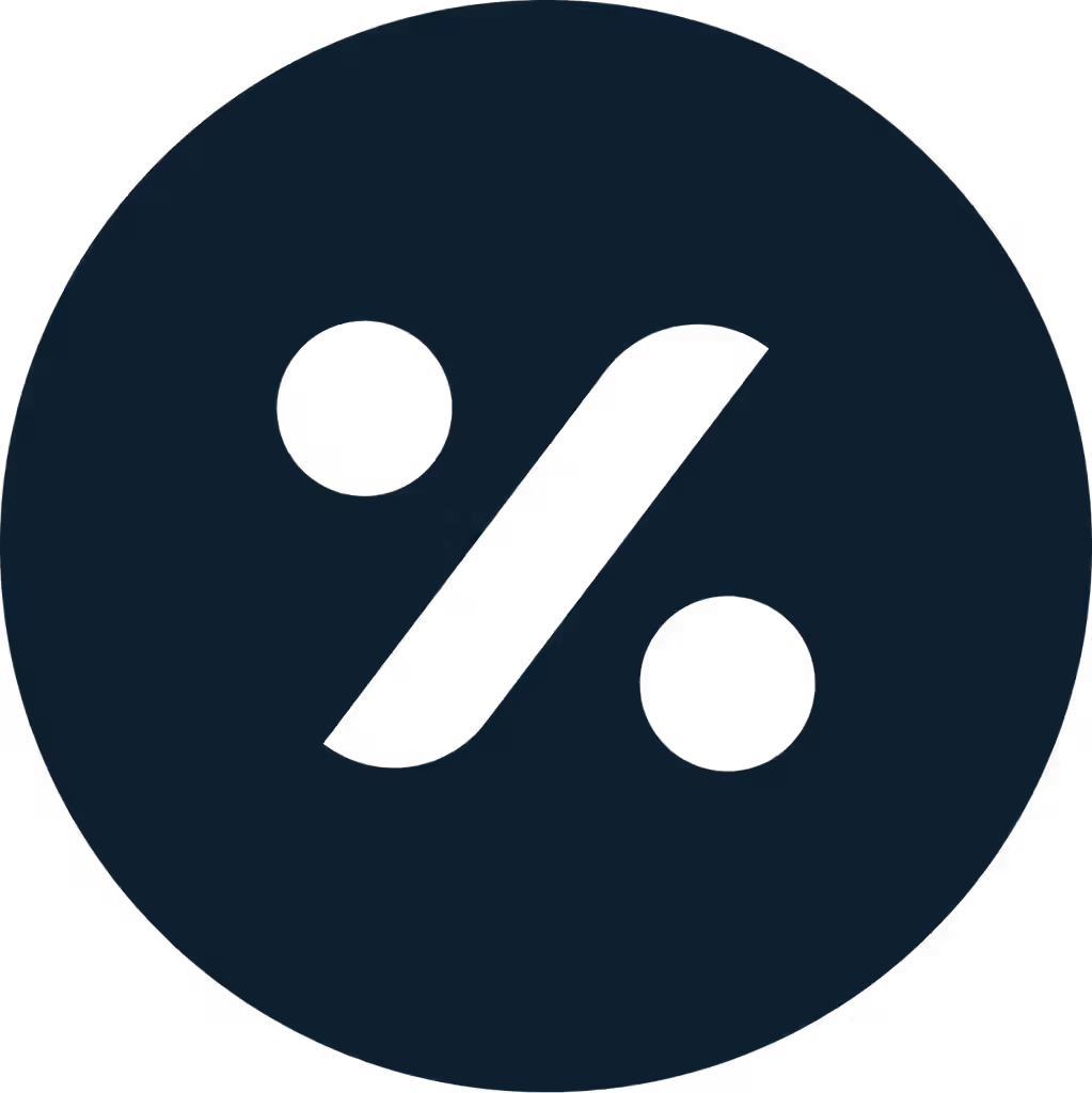 Cherry financing percentage icon representing flexible payment plans for dental care at Dental Excellence