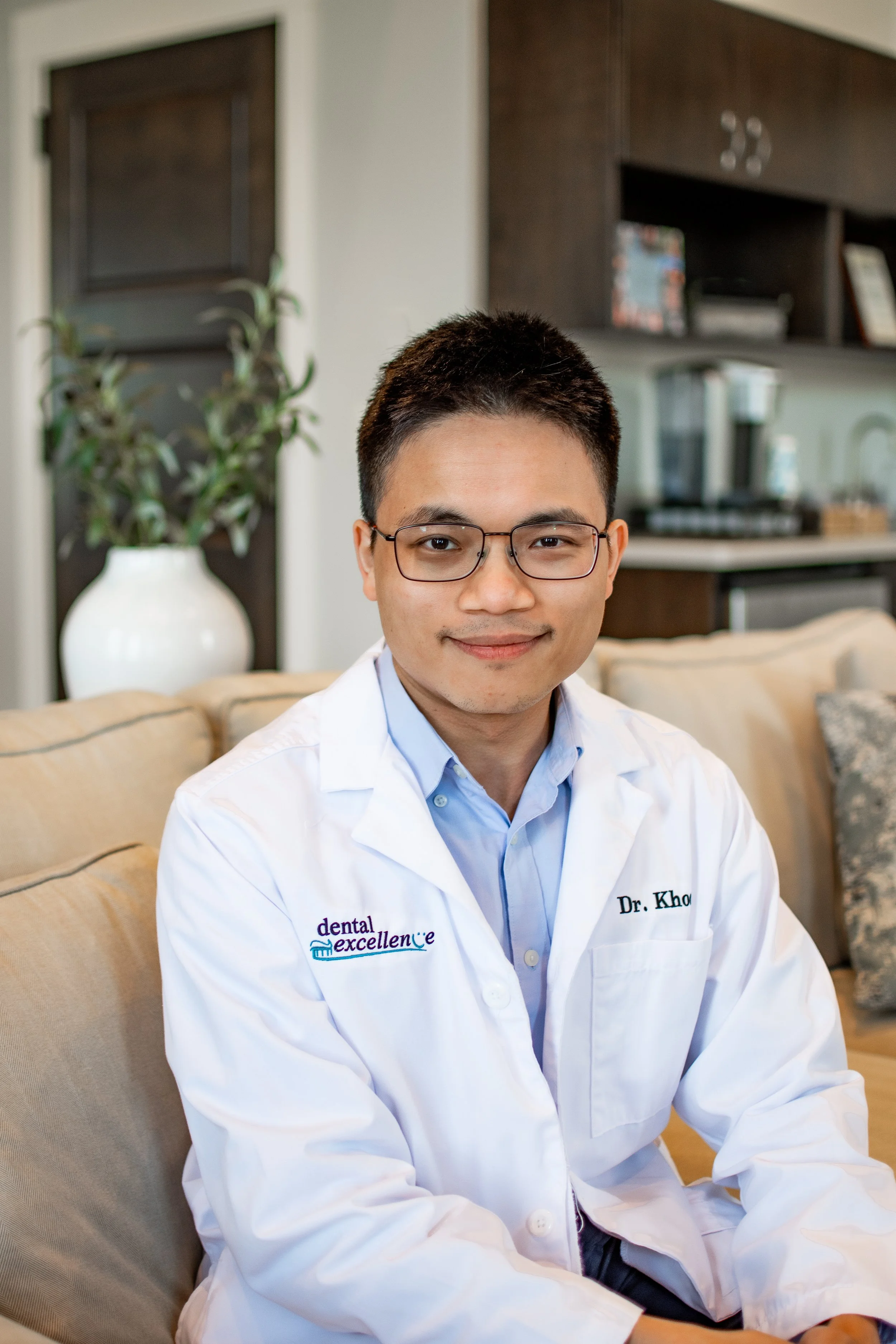 Portrait of Dr. Nathan Khoo, general dentist at Dental Excellence, providing comprehensive dental care in Northwest Ohio.