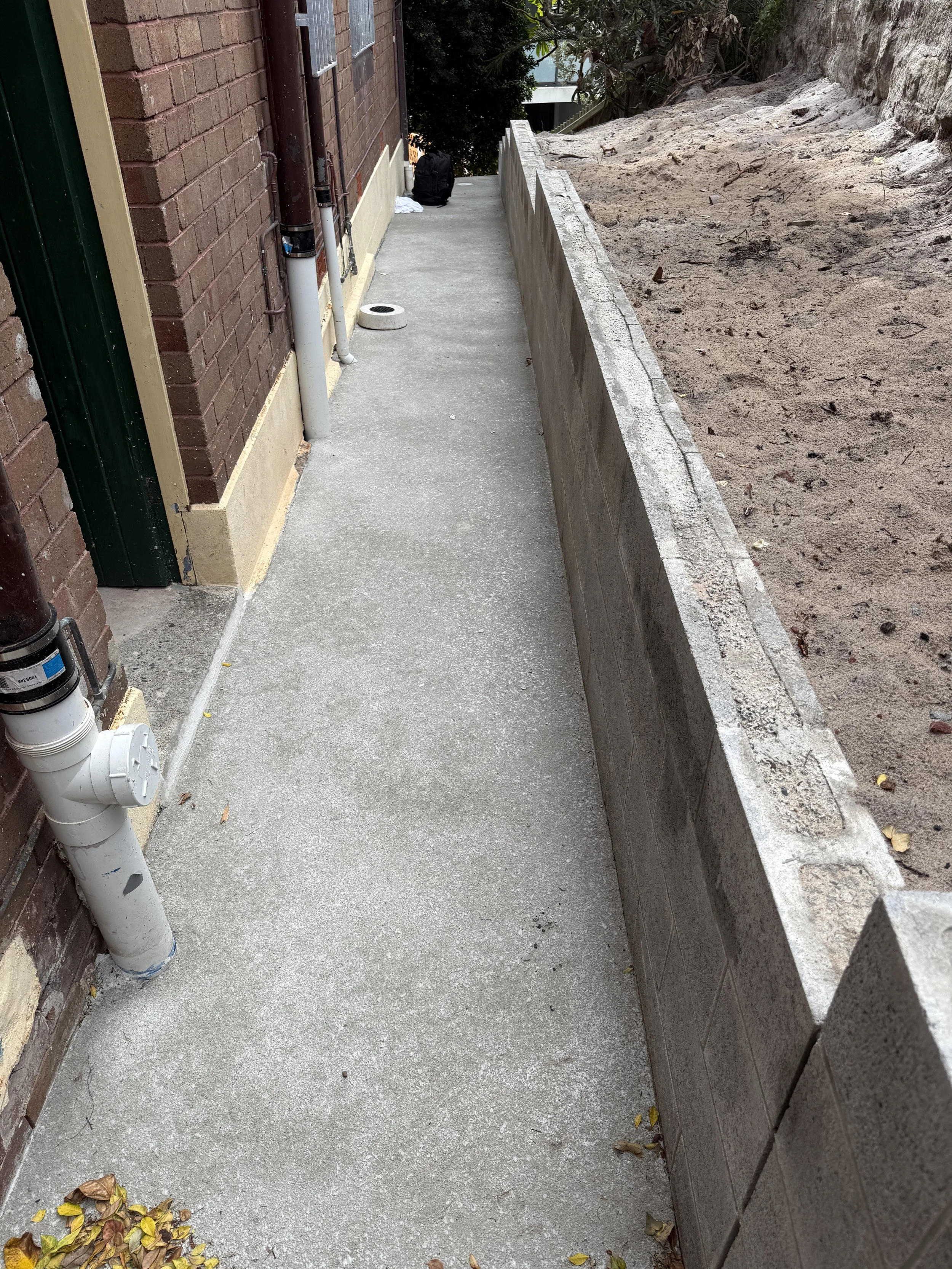 Retaining Wall: Hardiman Ave, Randwick