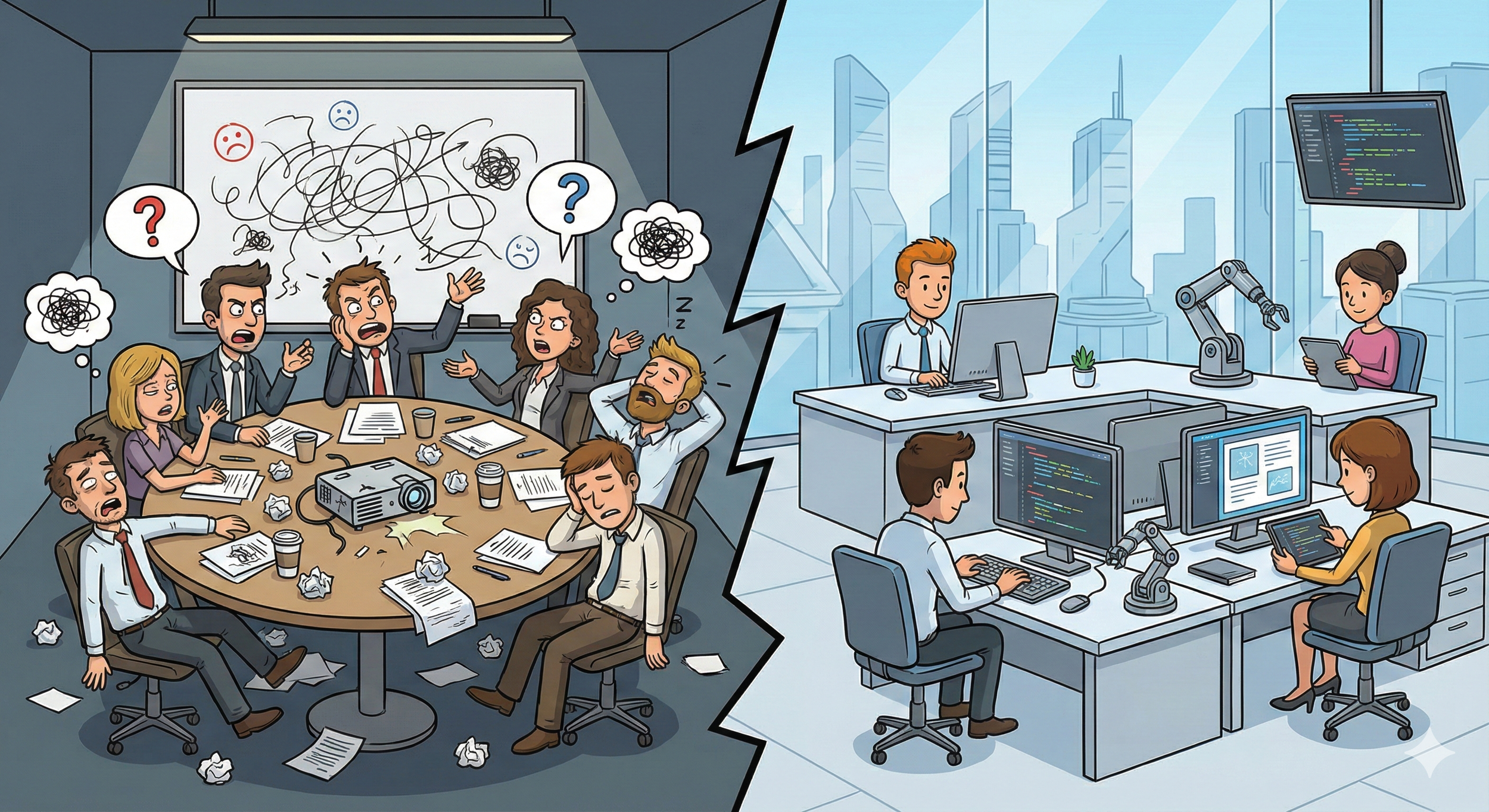 The Committee-Powered AI Apocalypse: Why Your Company is Already Losing