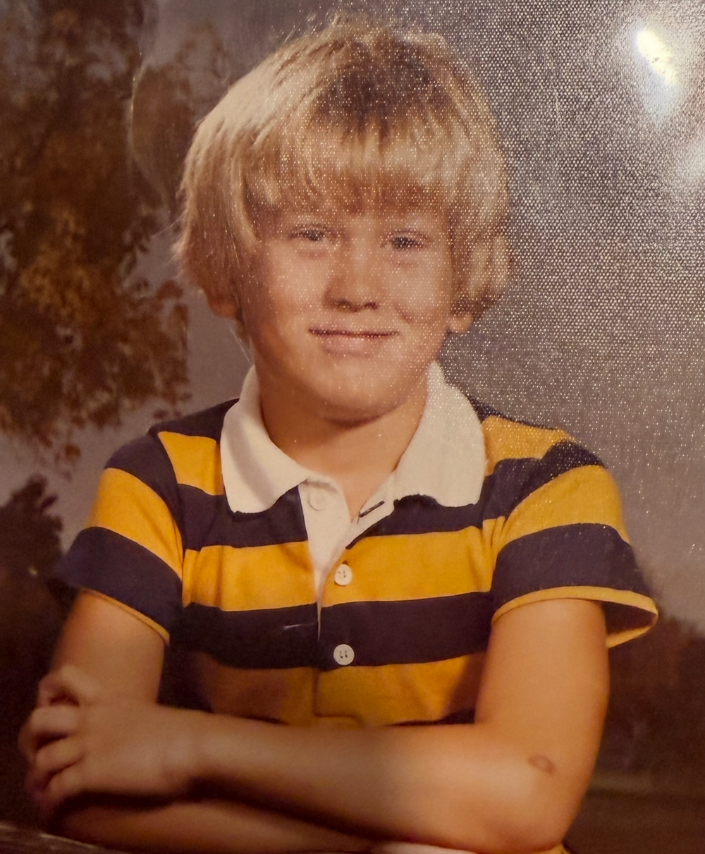 Mitch Mitchem as a kid in Marion, Ohio