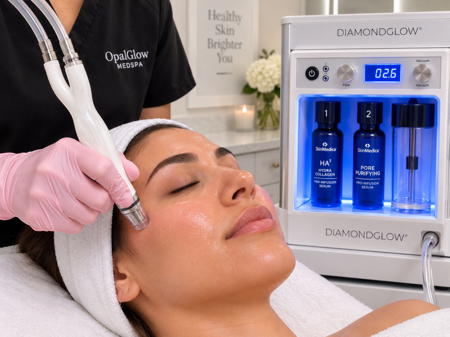 DiamondGlow® vs. a Regular Facial: What’s the Difference?
