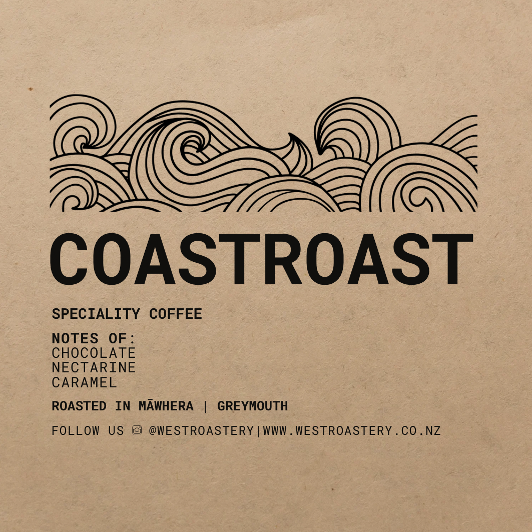 Blaketown Batch is a coffee blend roasted right here on the west coast in Greymouth