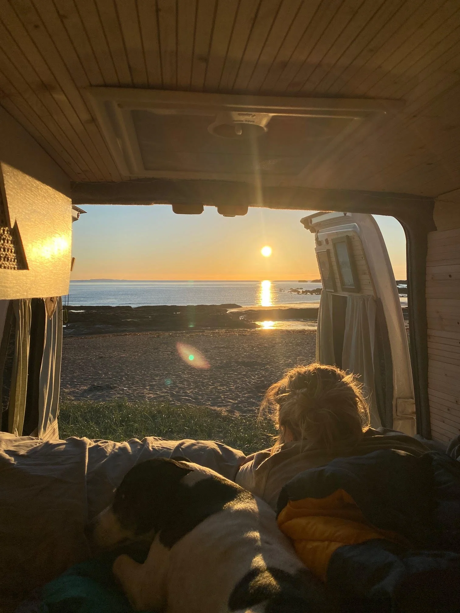 West Coast Coffee Roastery Website Campervan Sunrise