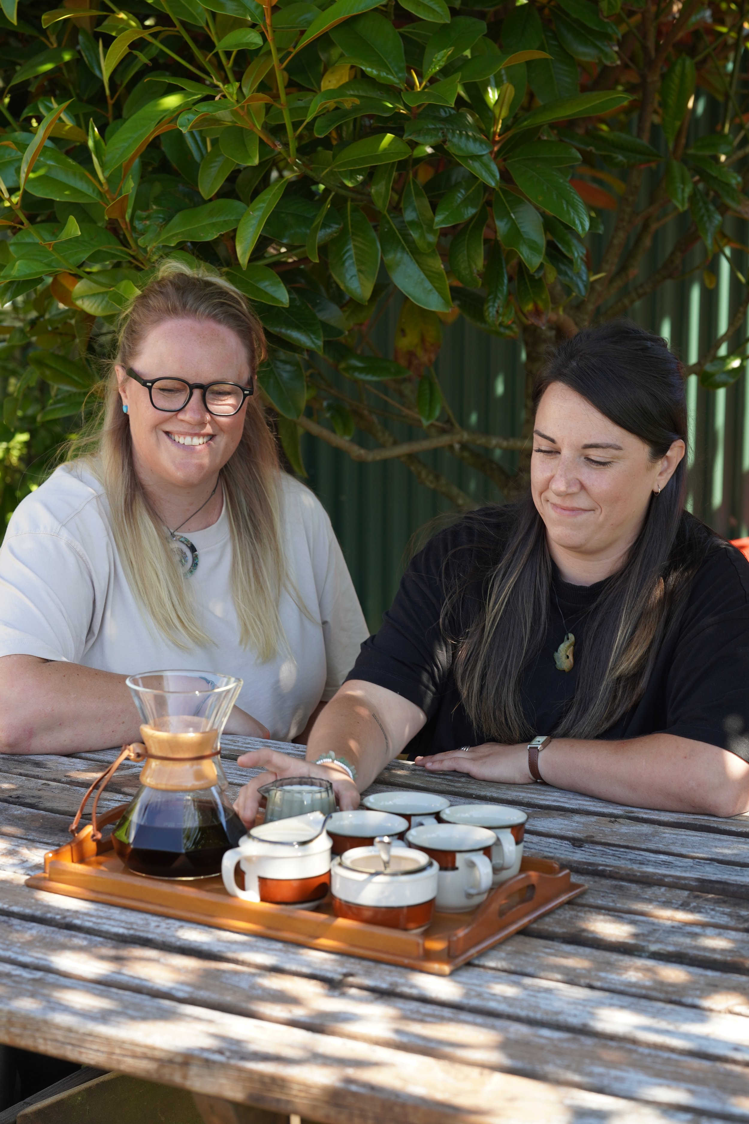 Kel & Ash coffee roasters at WEST Roastery on the West Coast of South Island in Greymouth
