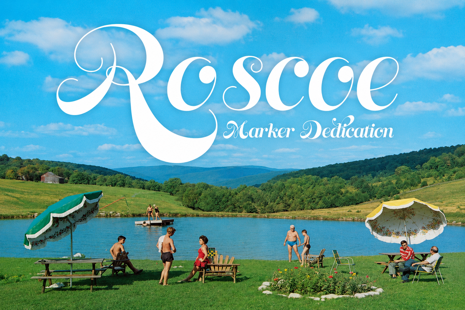 Roscoe Marker Dedication