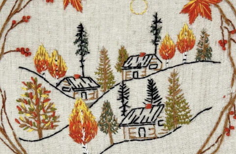 Stitching the Catskills