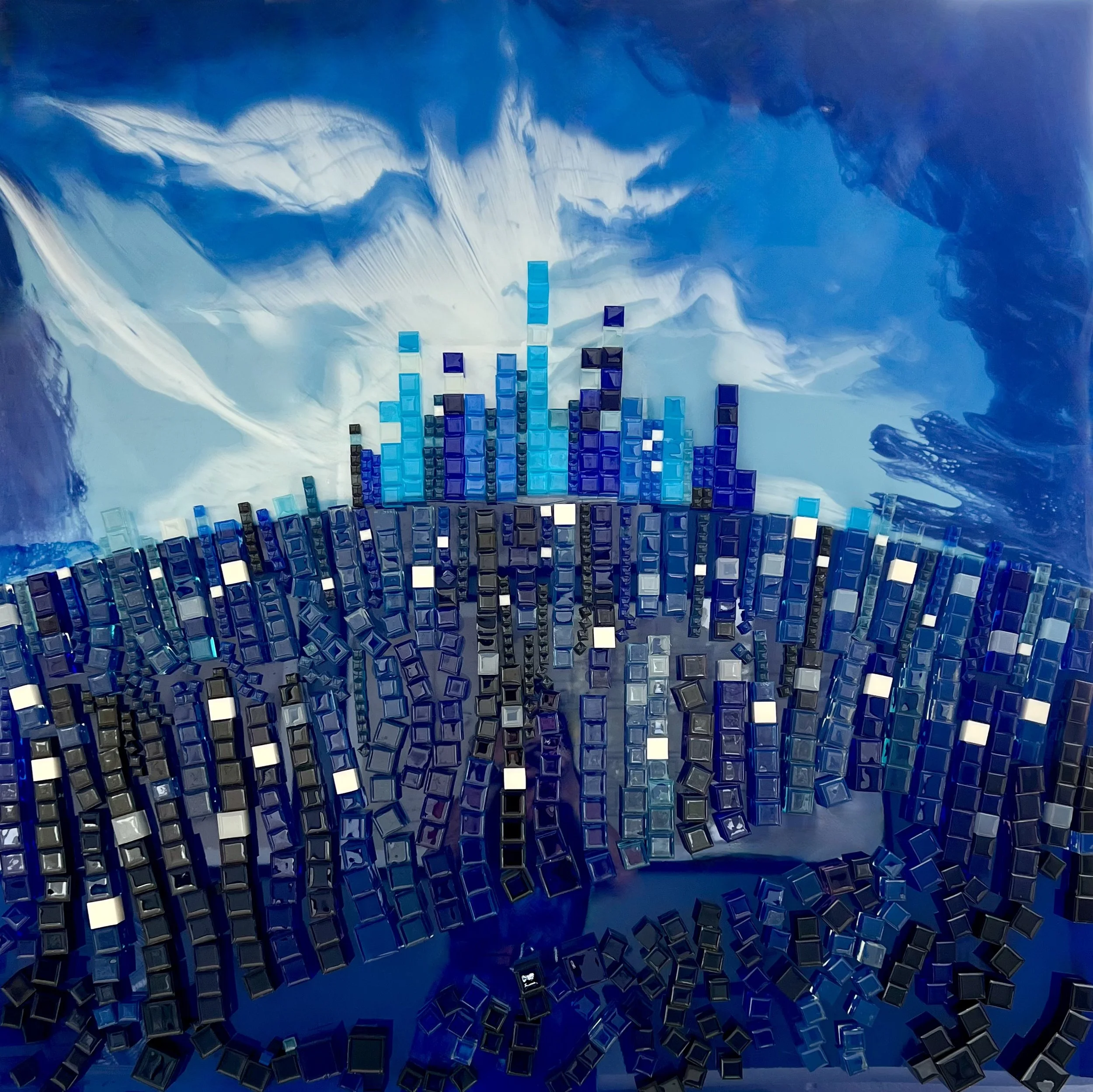 Modular Flux: Blue City