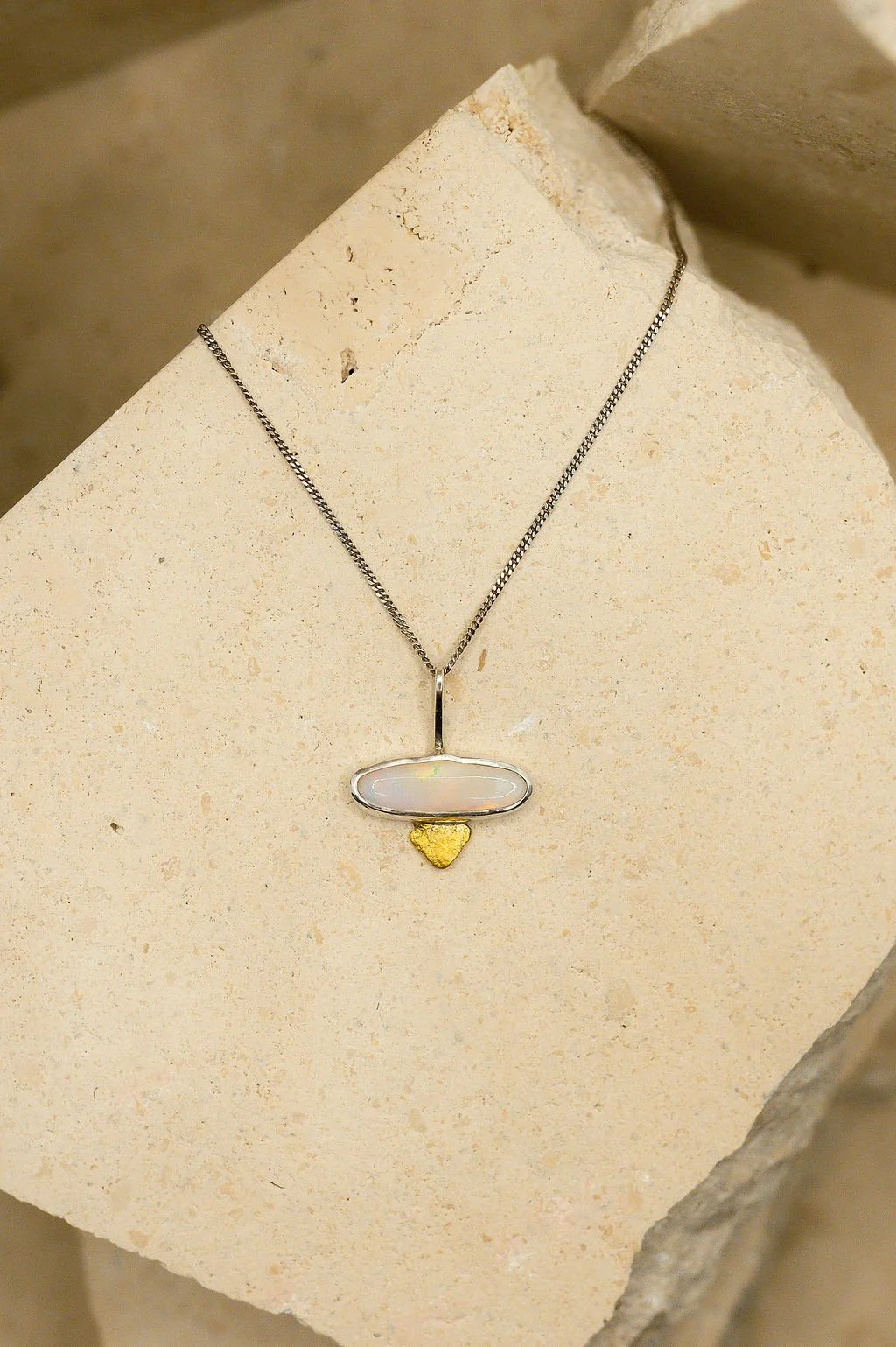 Opal & Gold Pendant