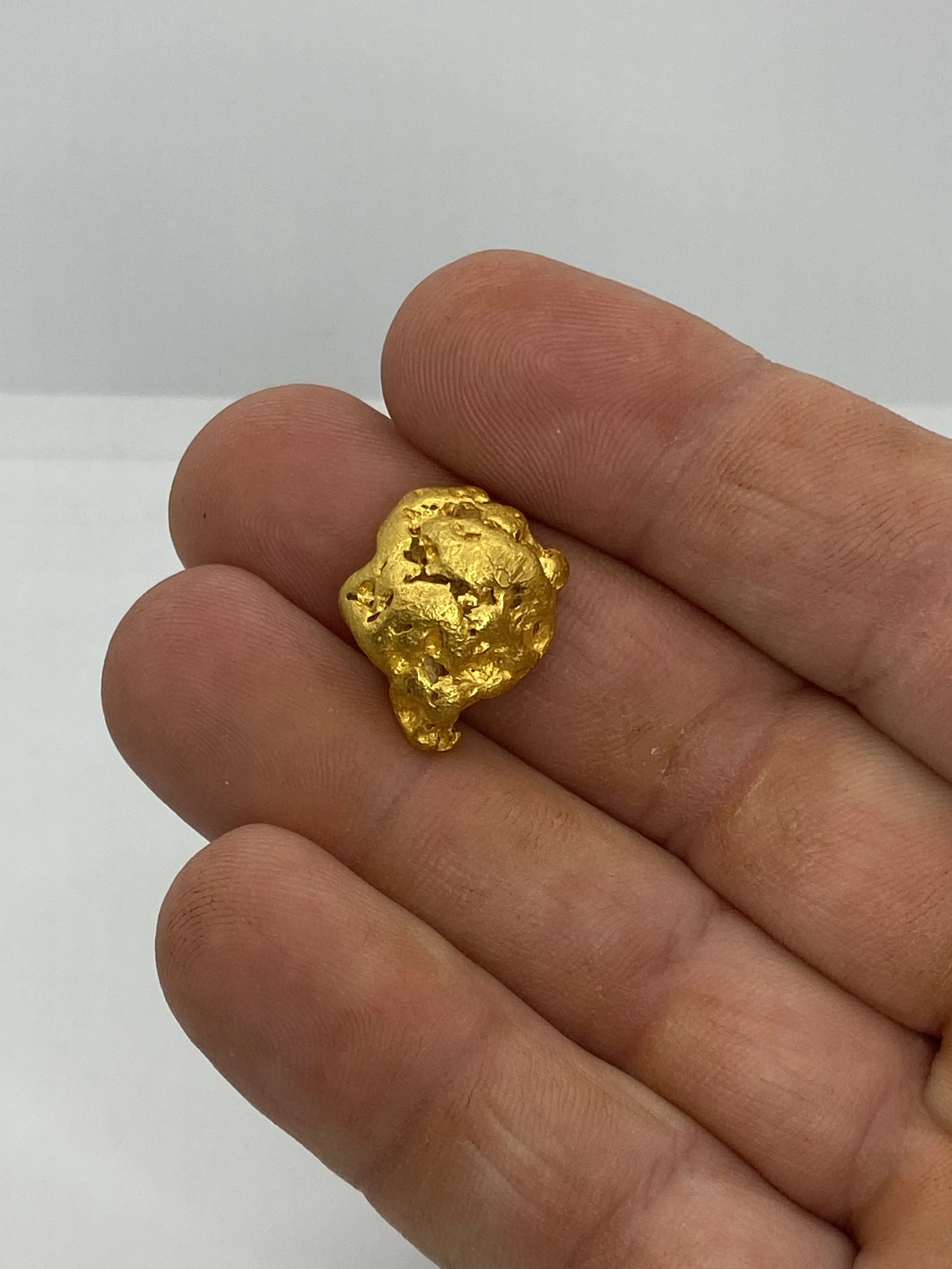 Natural gold nugget unearthed in Western Australia