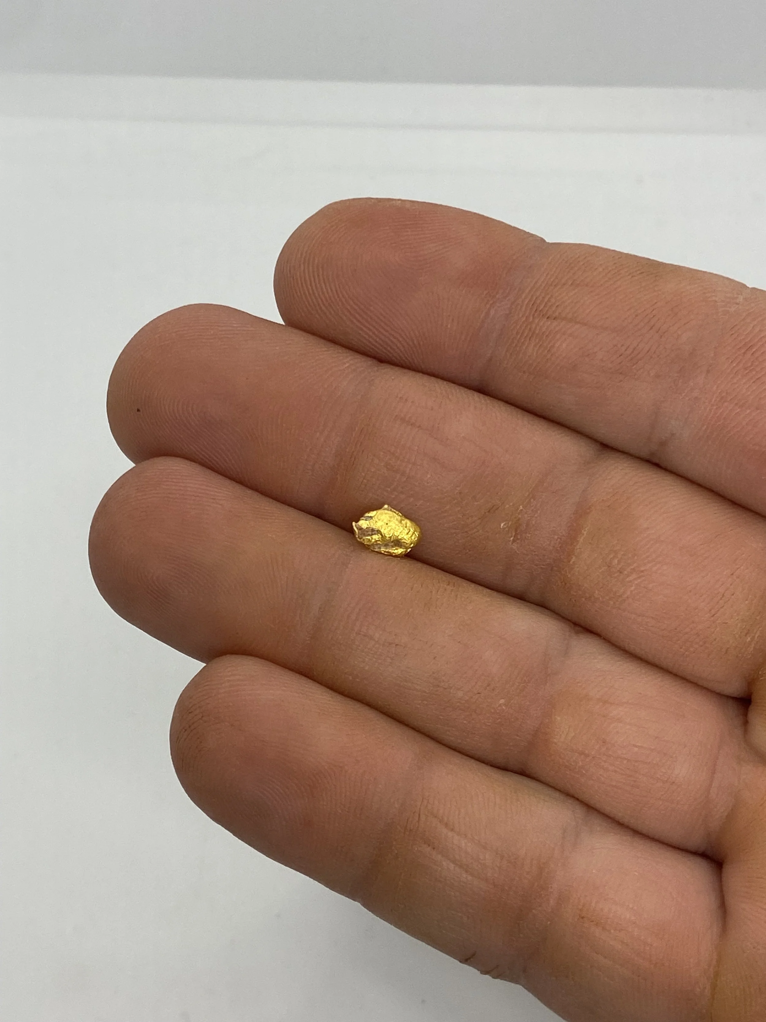 Natural gold nugget