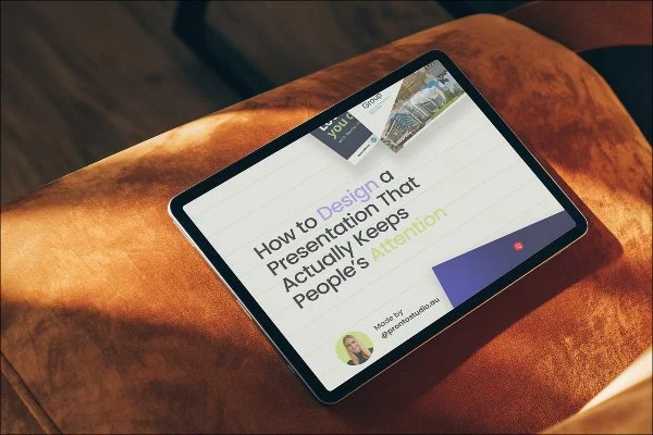 How to Design a Presentation That Actually Keeps People’s Attention