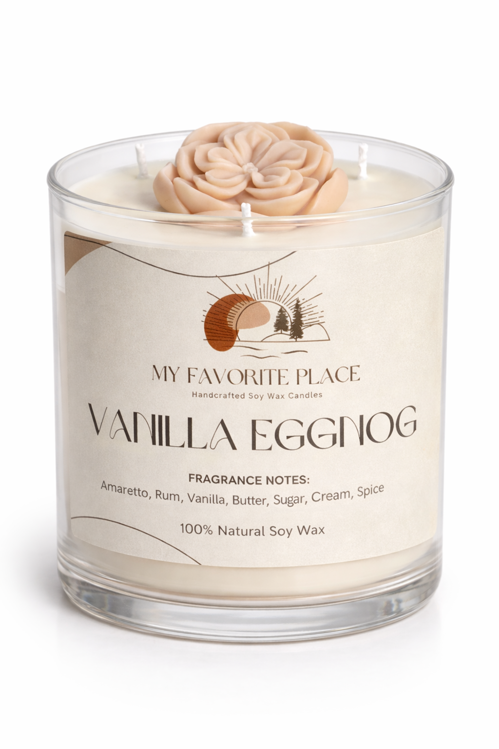 Vanilla Eggnog - Handcrafted Candle
