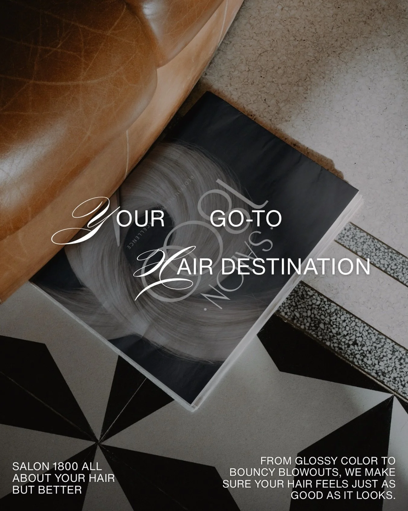 Your go-to hair destination, right here. ✨

At Salon 1800, it&rsquo;s more than just a hair appointment. From glossy color to bouncy blowouts and precision cuts, every service is designed to leave your hair feeling as good as it looks.

Ready for you