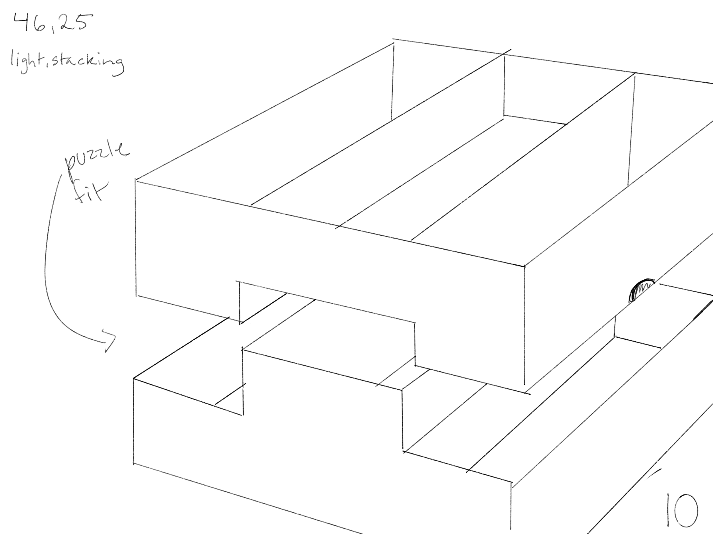 Puzzle-fit utensil organizer